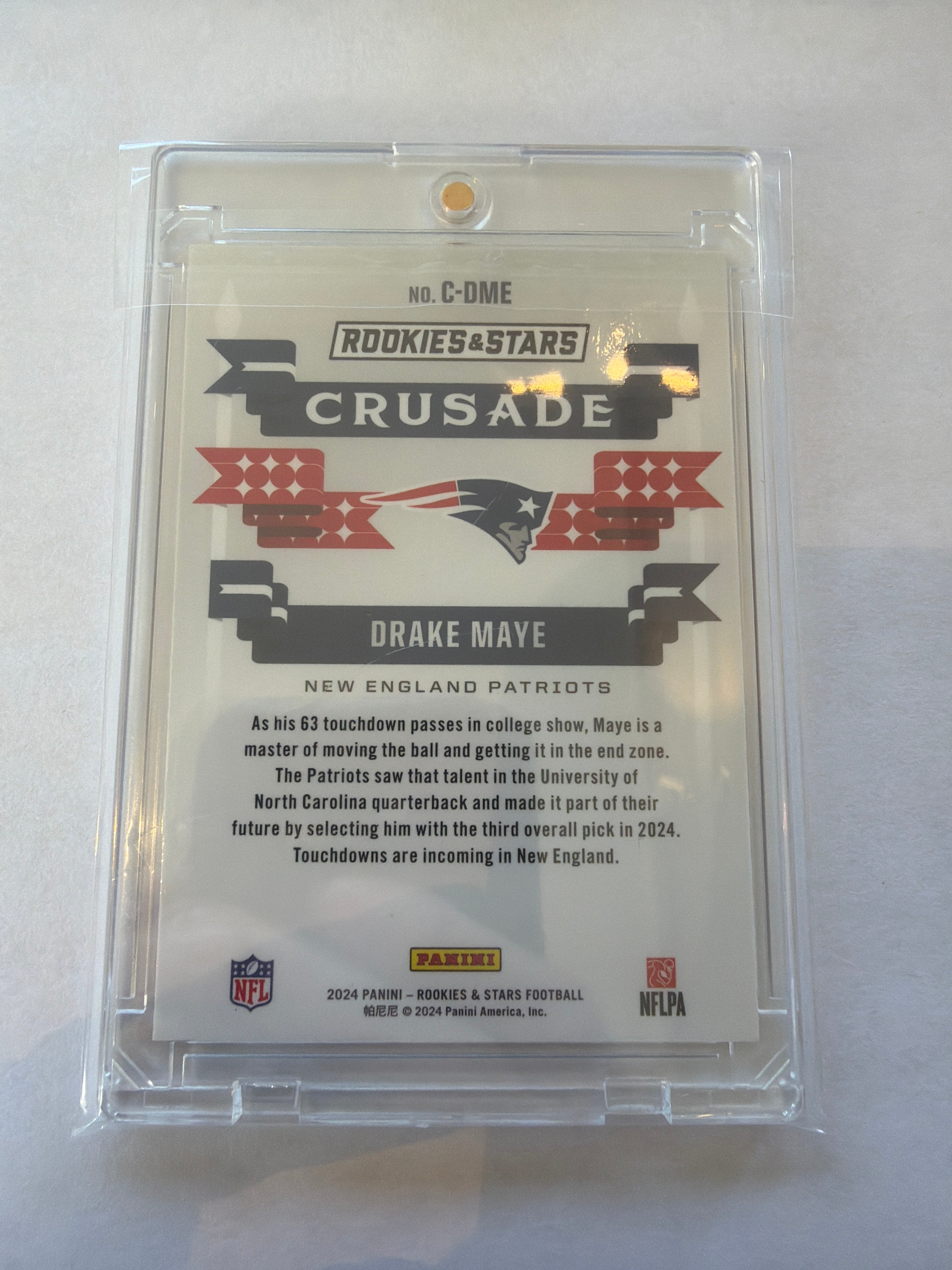 2024 rookies and stars crusade Drake maye