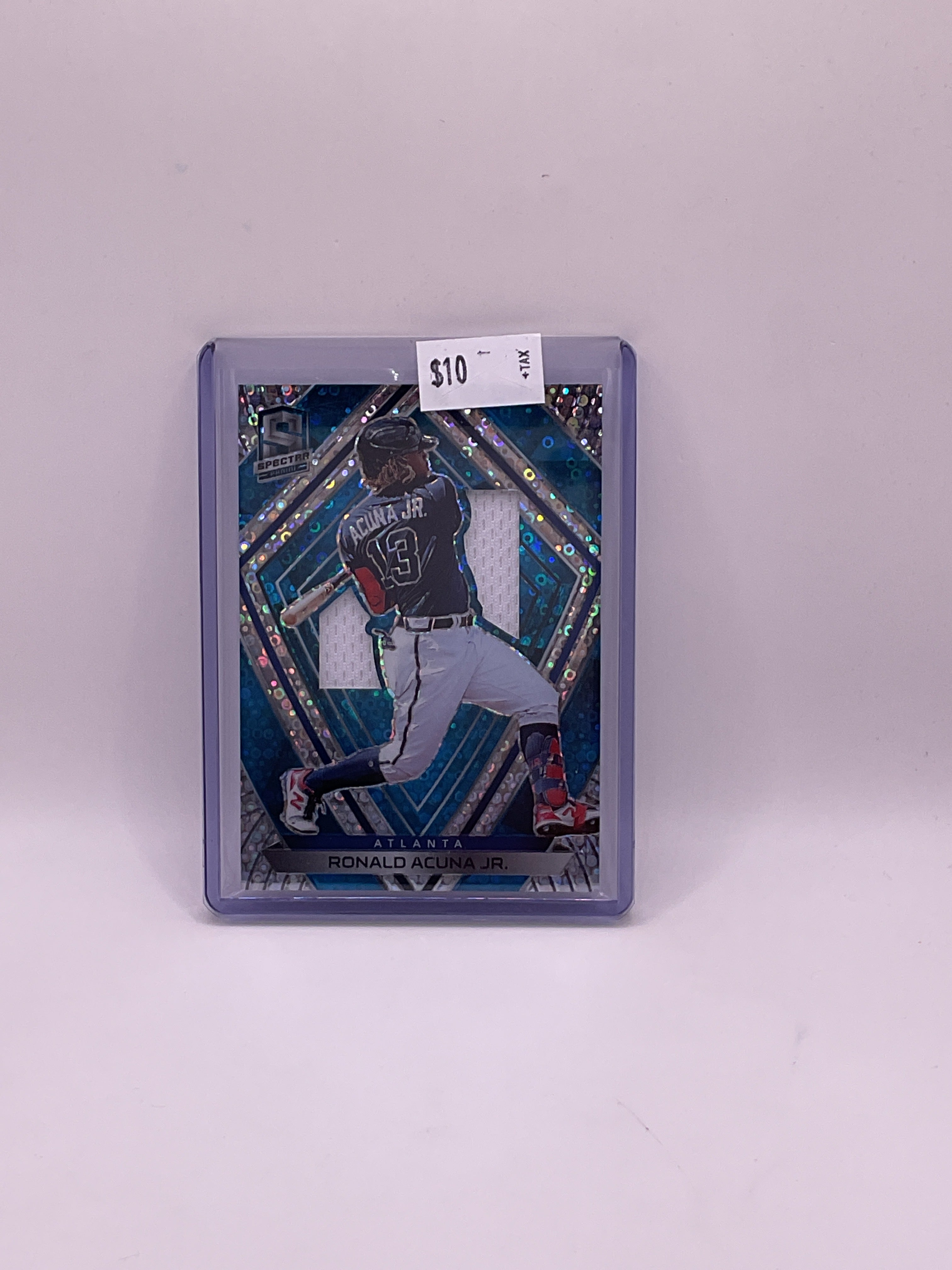 2020 Panini Chronicles Spectra Ronald Acuña Jr Swatches
