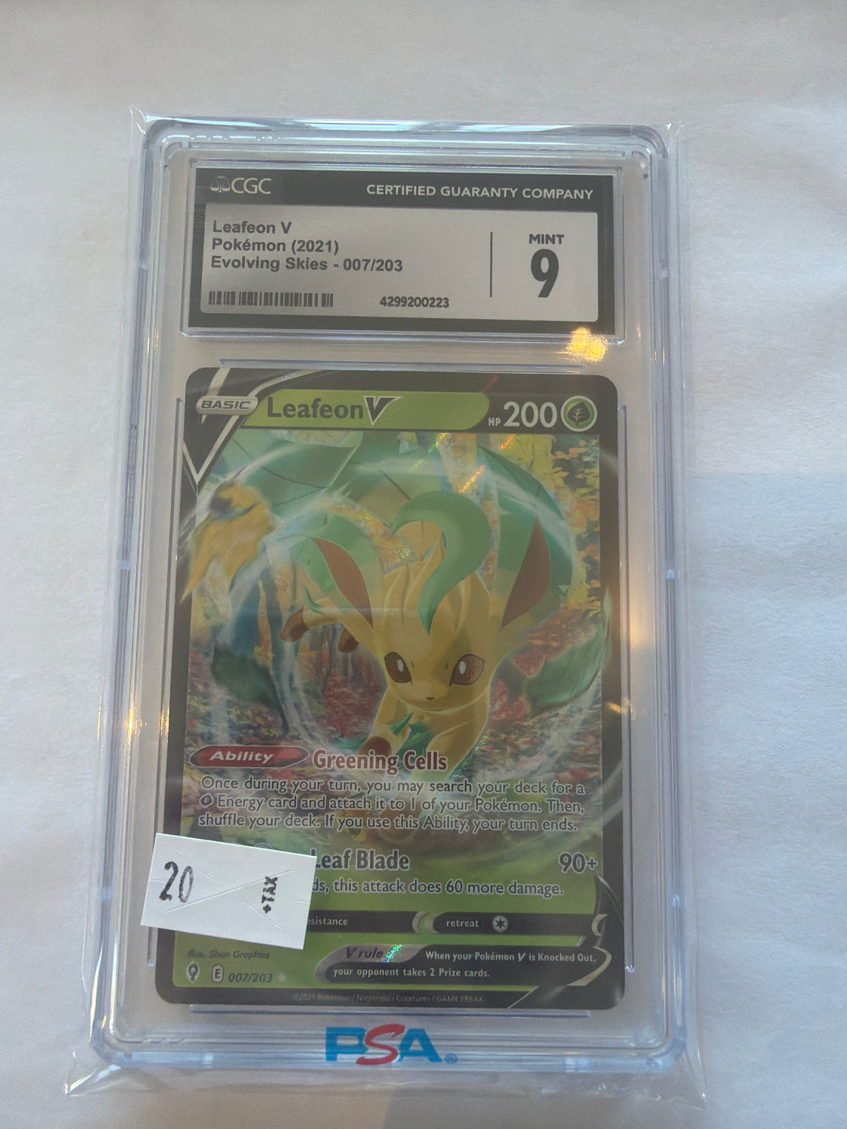 Leafeon 007/203 CGC 9