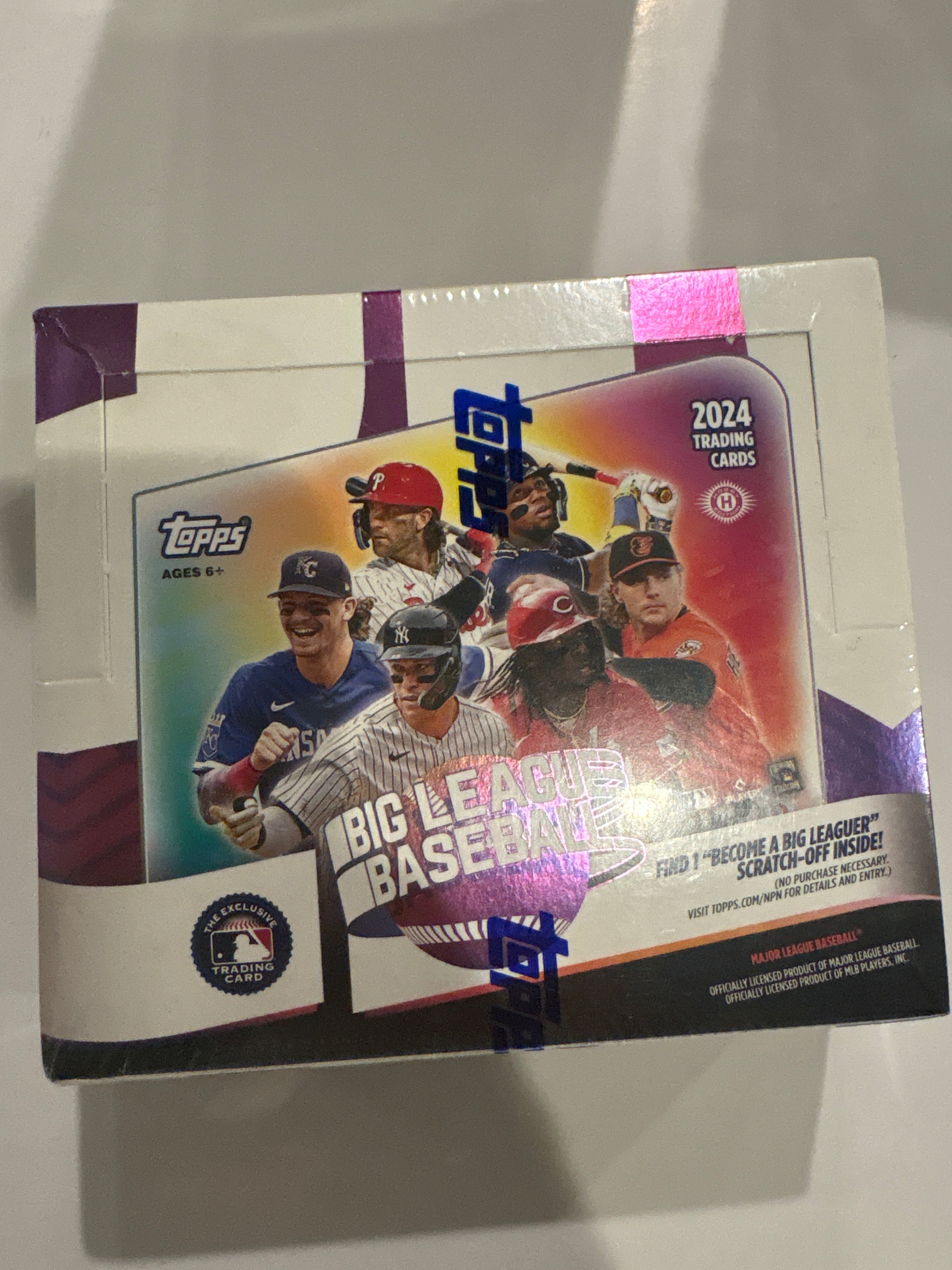 2024 Topps Big League Baseball Retail Pack Box