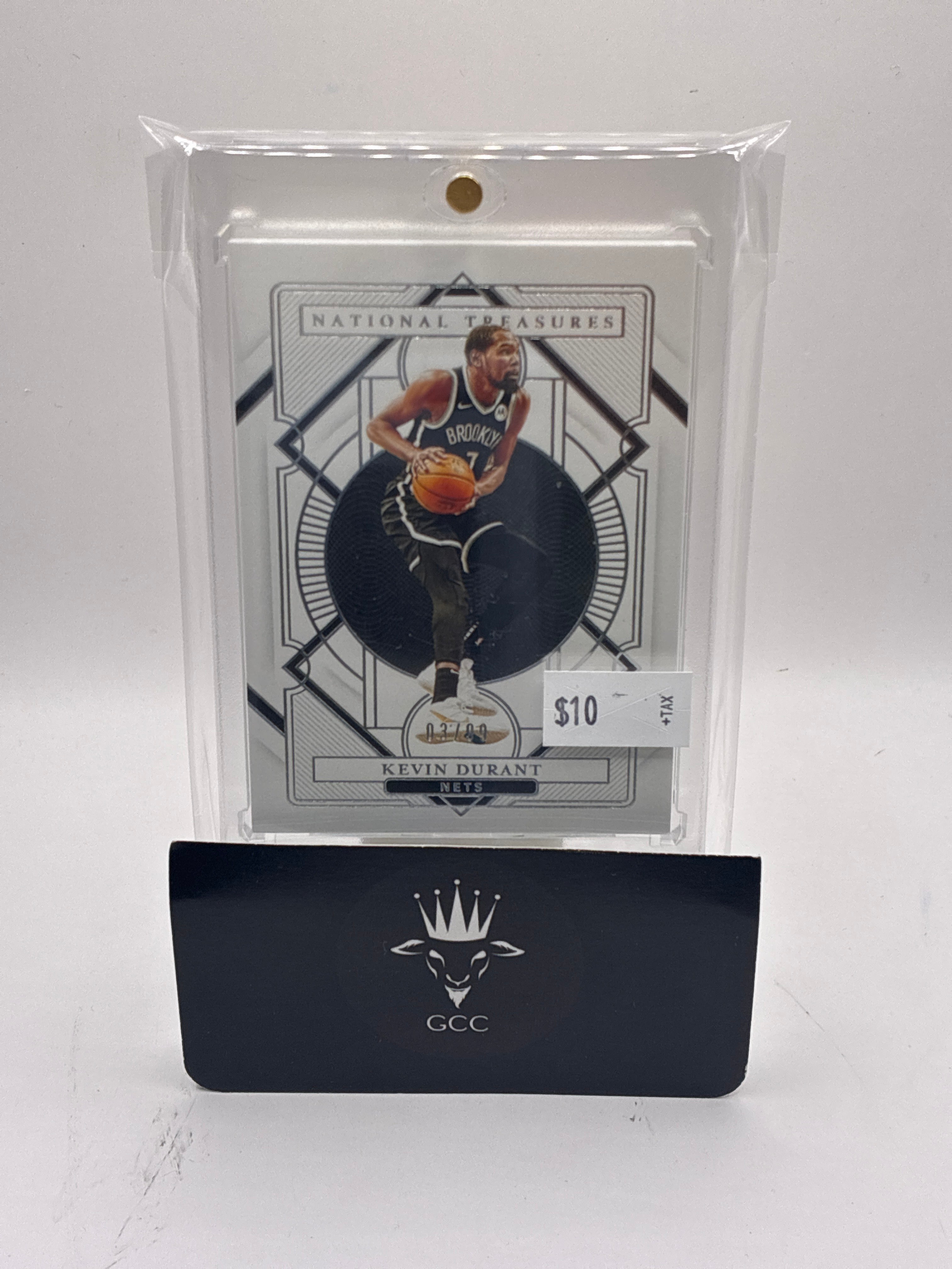 2020-21 Panini National Treasures Kevin Durant 03/99