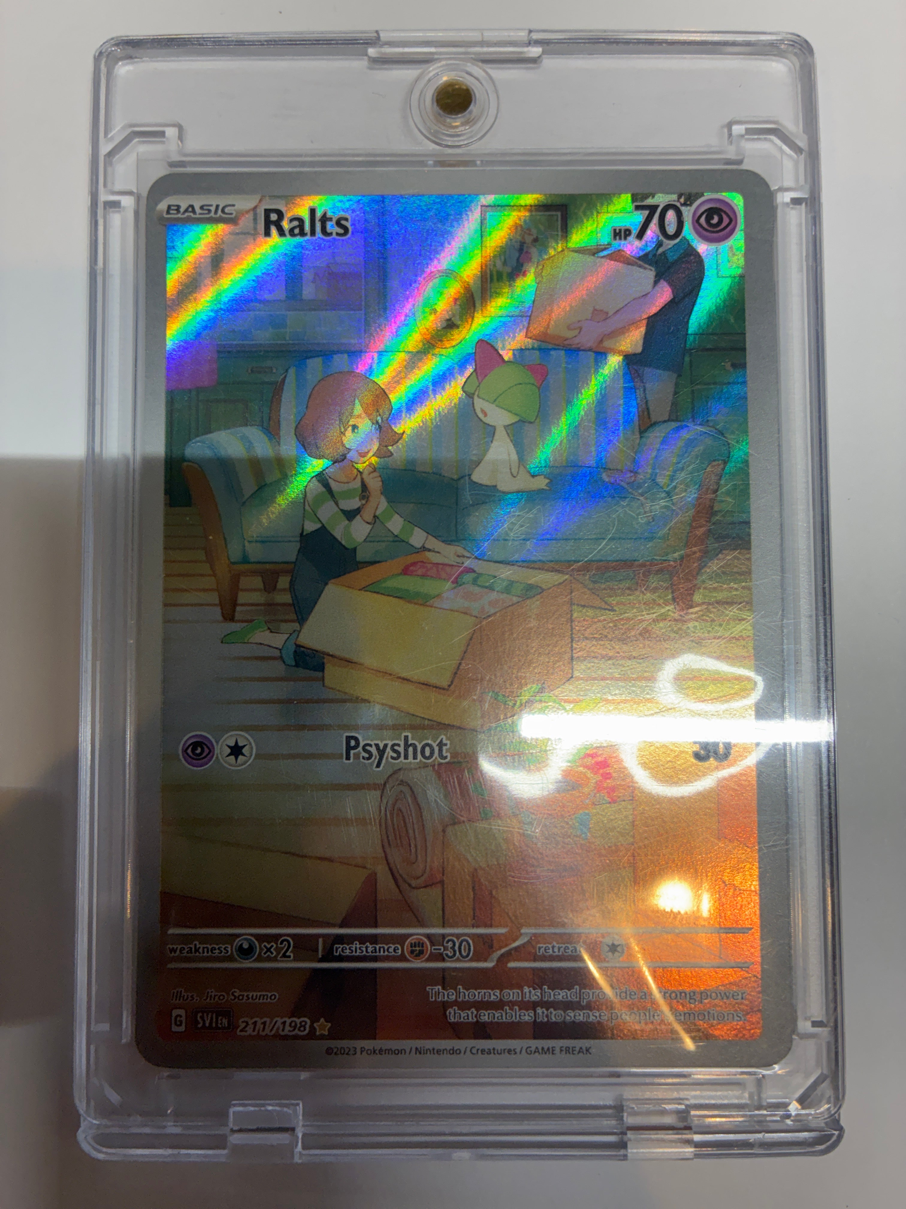 Ralts 211/198 SV01: Scarlet a& Violet Base Set Holo