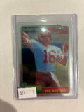 2001 Topps Football Joe Montana #216