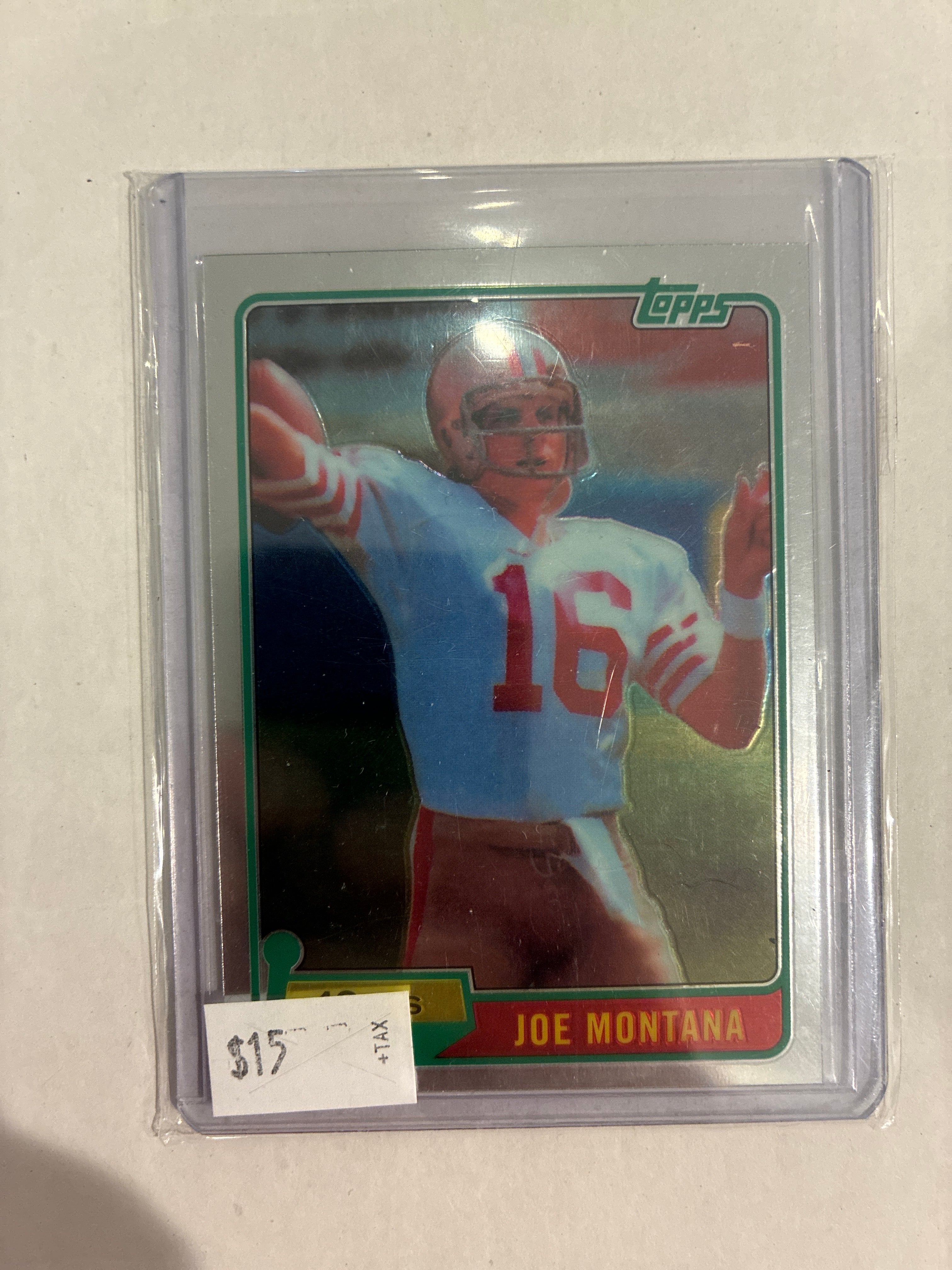 2001 Topps Football Joe Montana #216