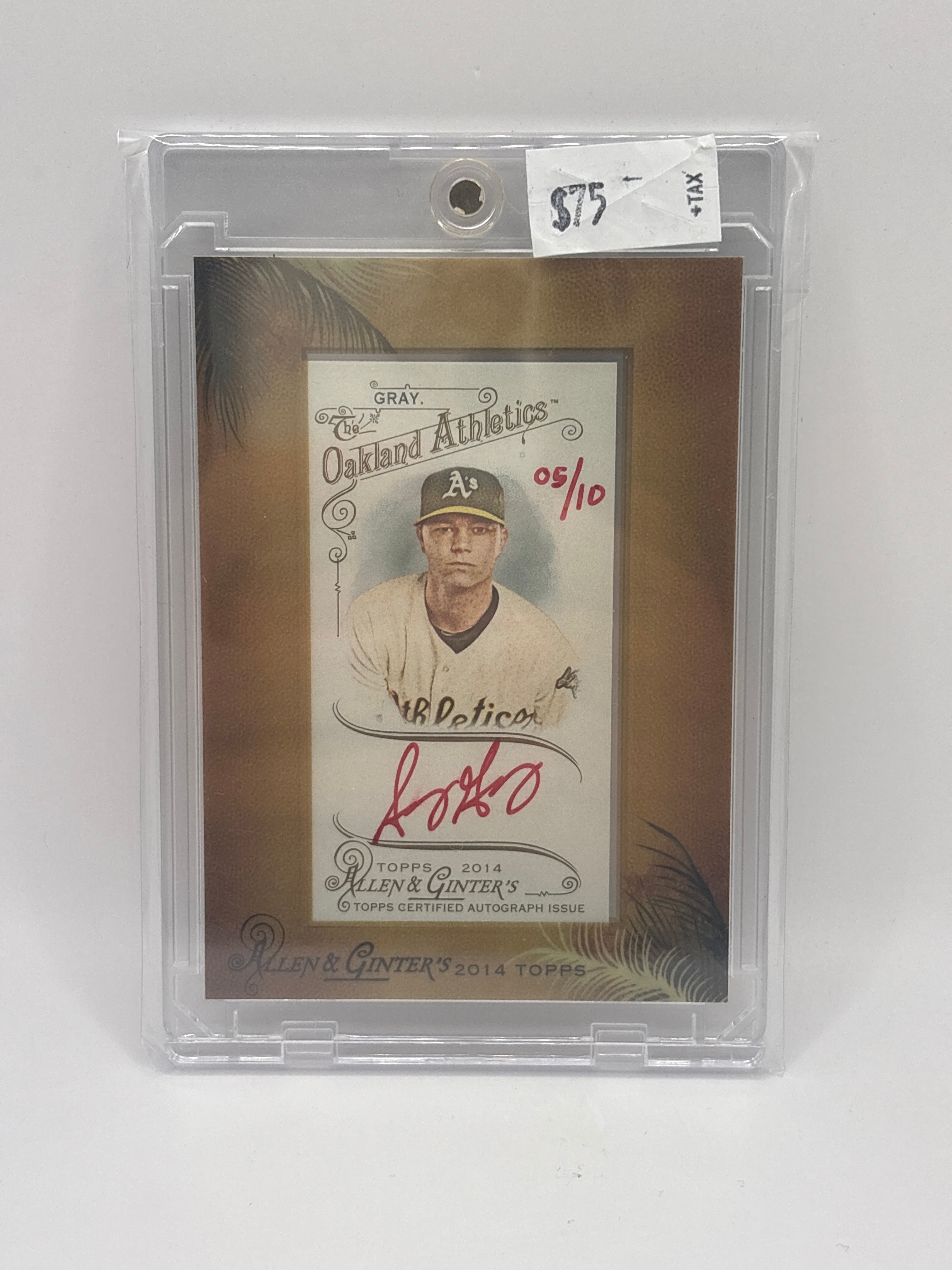 2014 Allen & Ginter’s Framed Mini Autographs Sonny Gray #AGA-SG