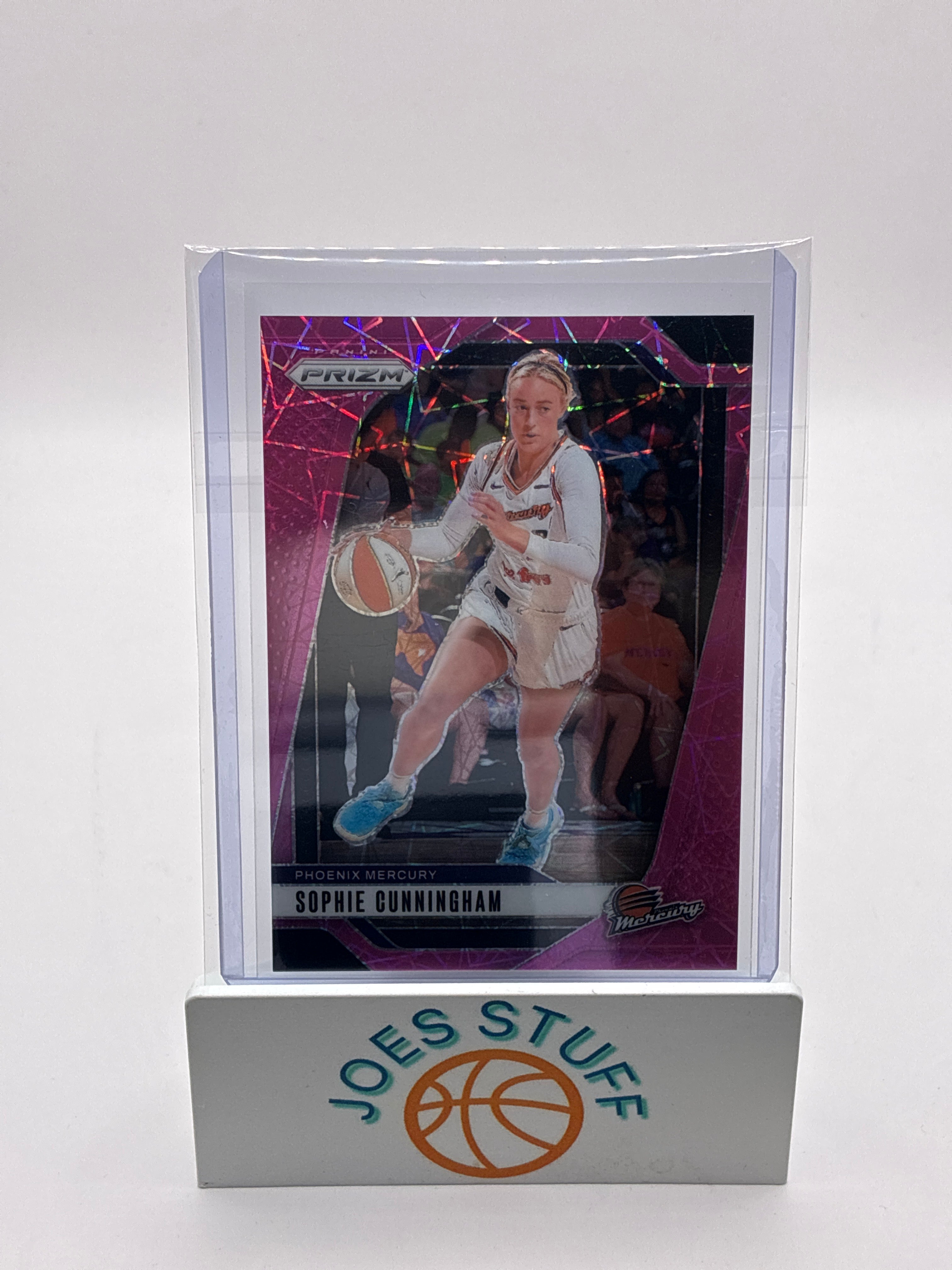 2024 Panini Prizm WNBA Sophie Cunningham Pink Velocity Prizm 35/79