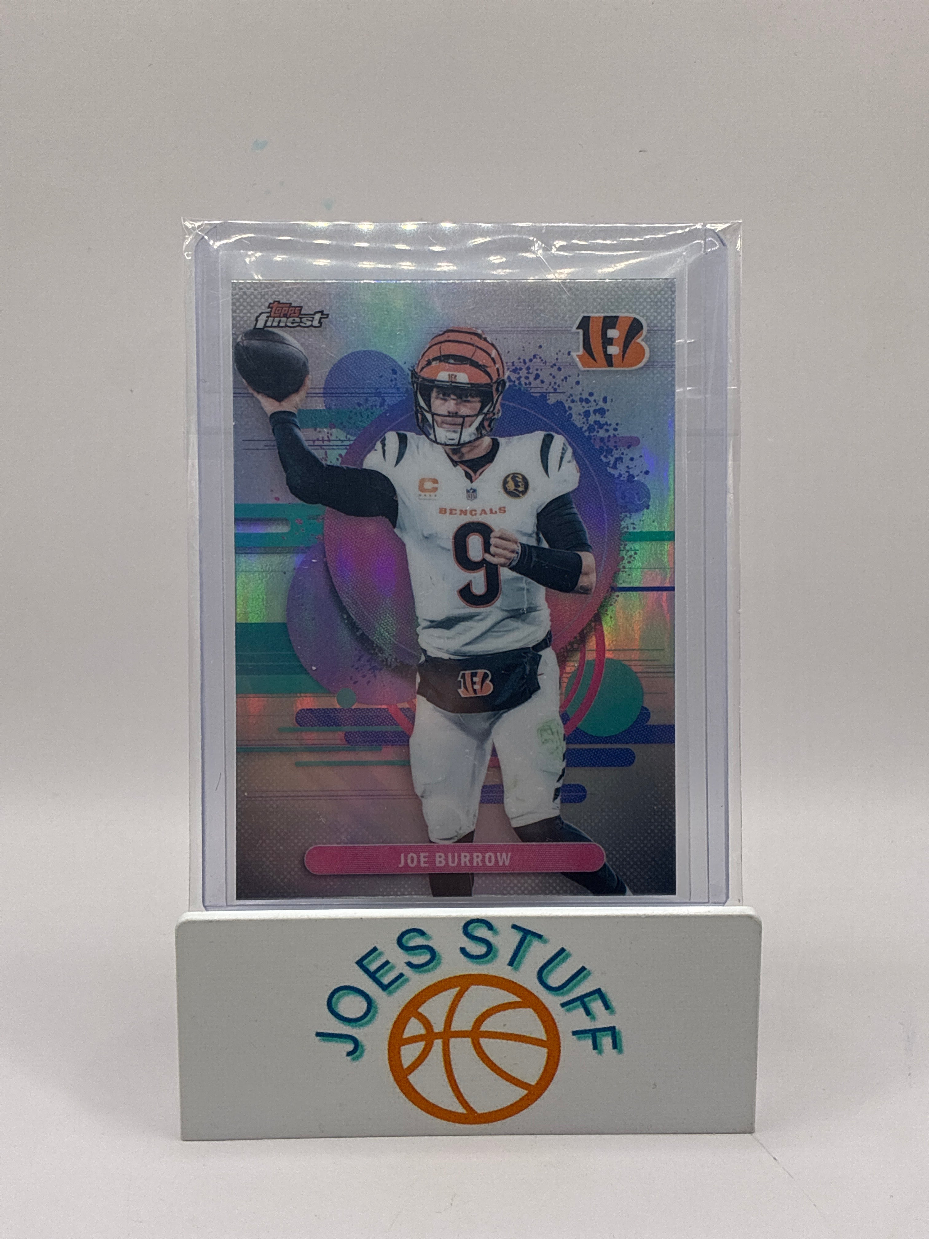 2025 Topps Finest Joe Burrow Refractor