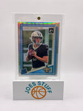 2025 Panini DonRuss Optic Tyler Shough Rated Rookie Holo Prizm