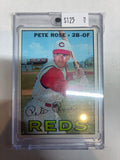1967 Topps Pete Rose #430 Cincinnati Reds Baseball Base Set Card