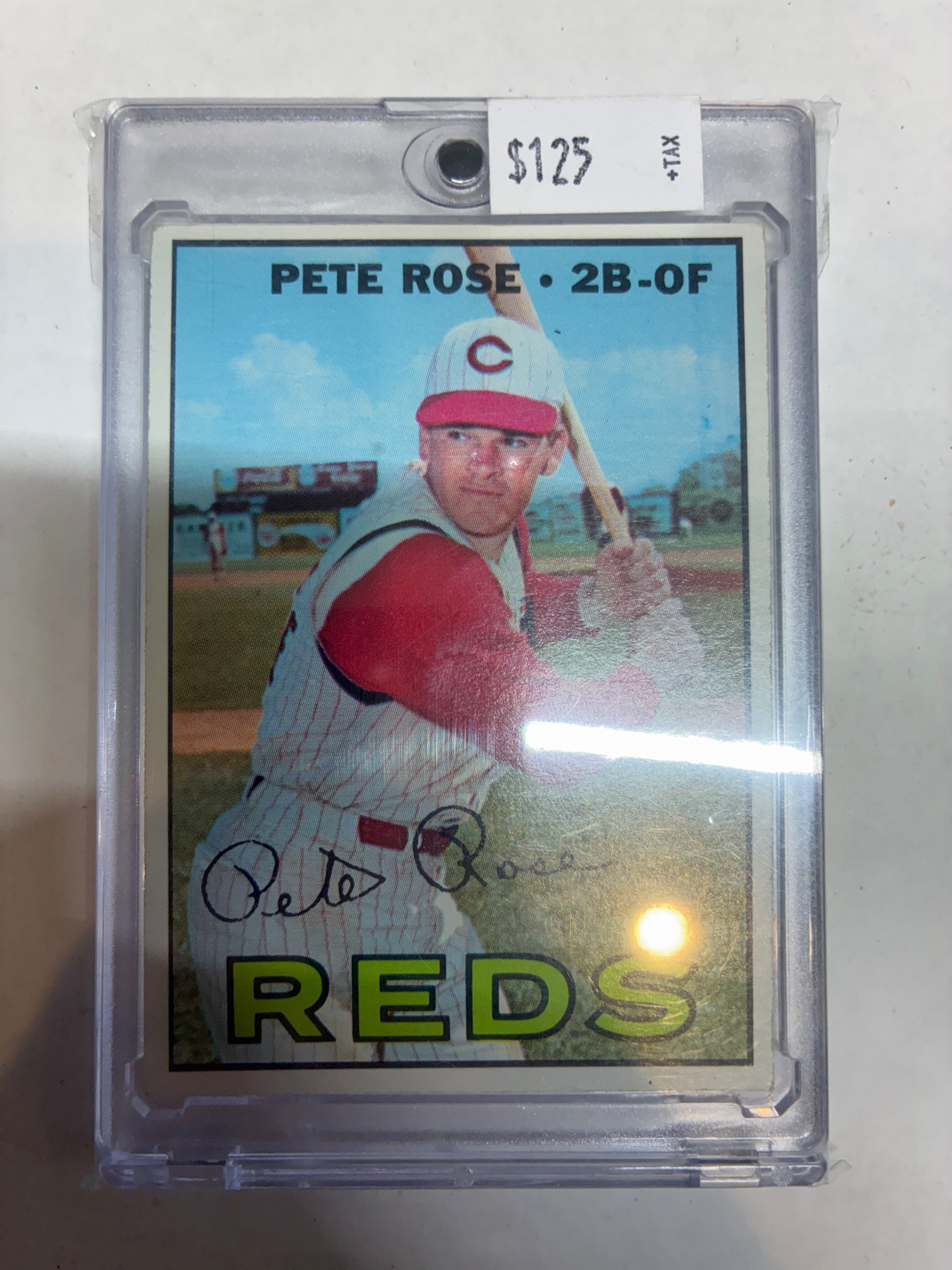 1967 Topps Pete Rose #430 Cincinnati Reds Baseball Base Set Card