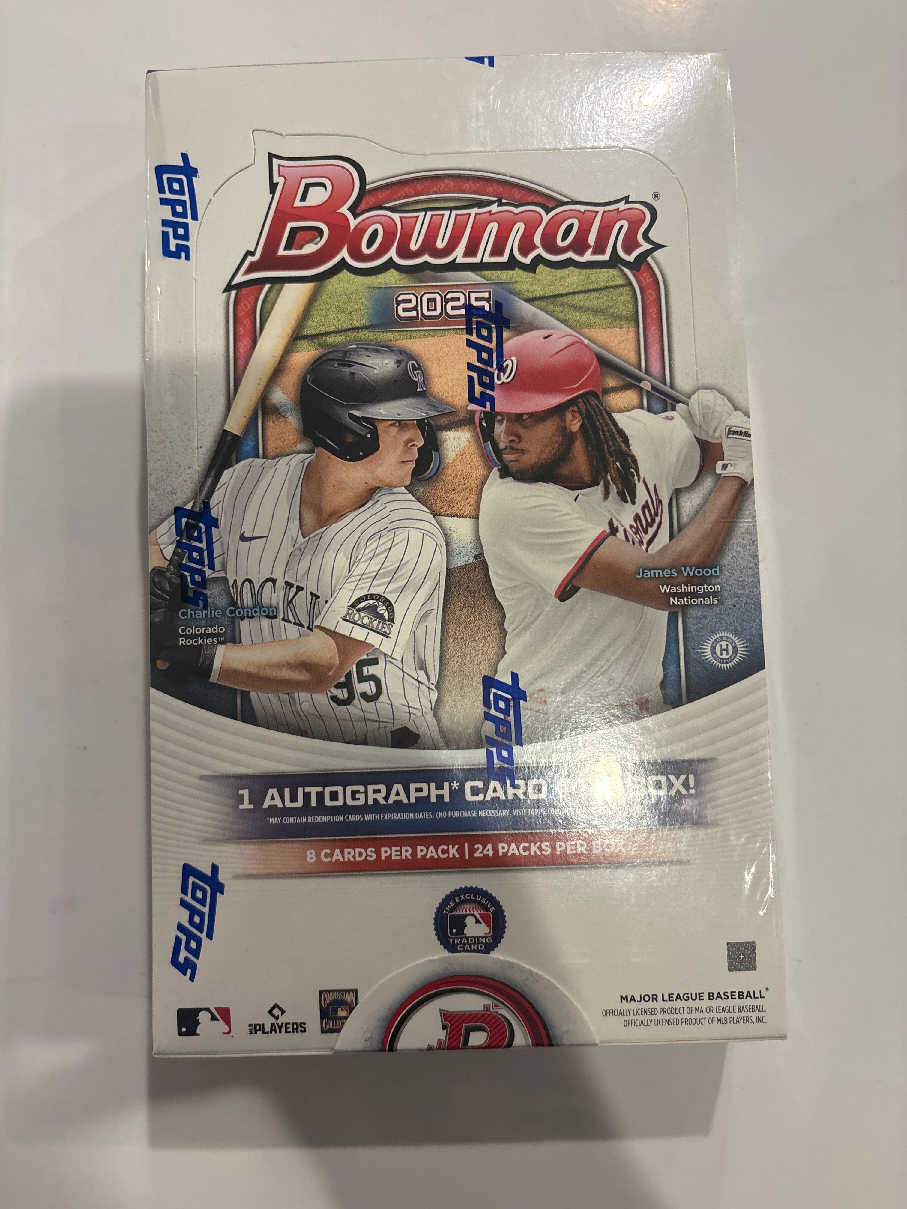 2025 Topps Bowman Baseball Hobby Box