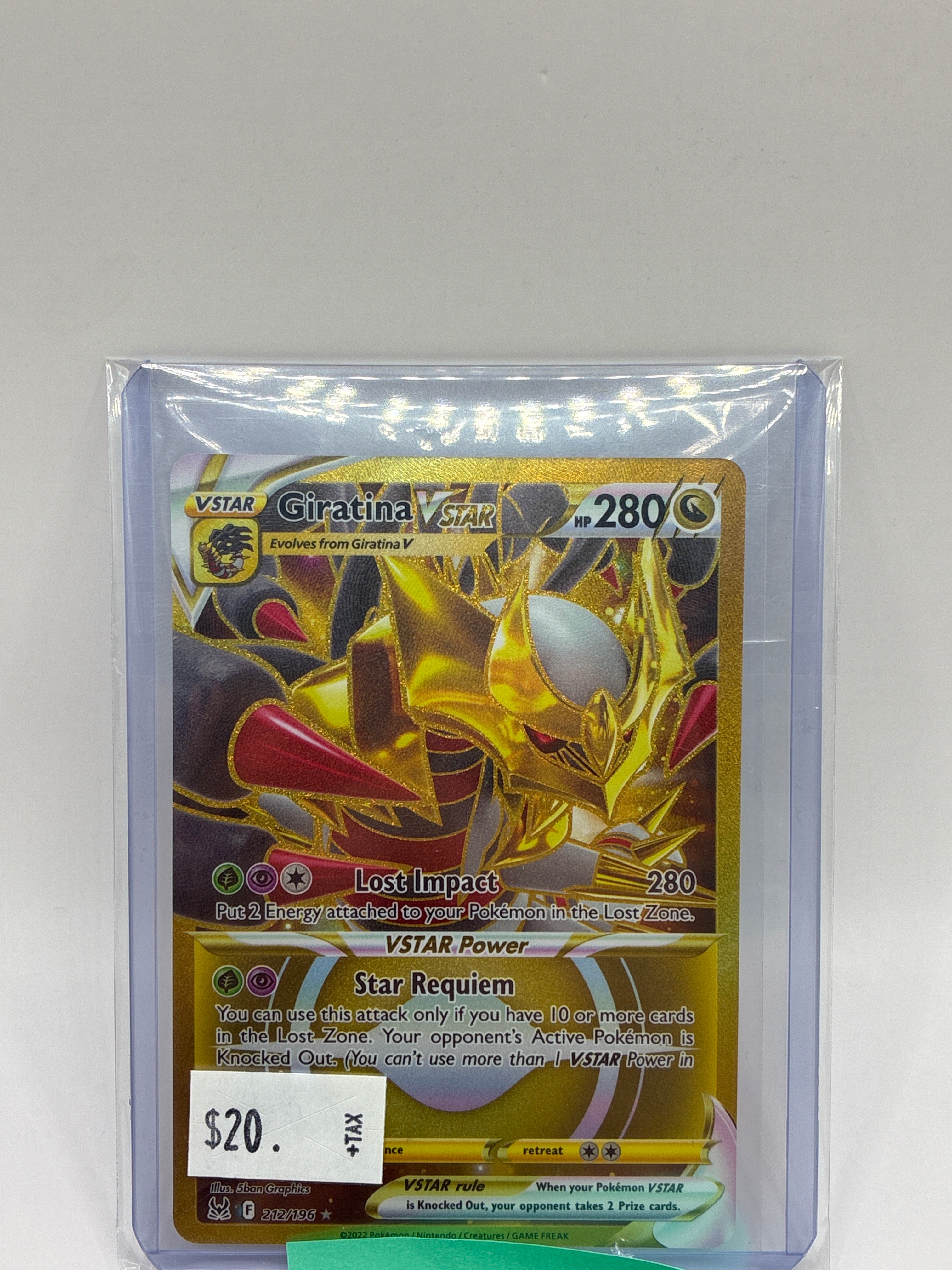 Lost Origin Giratina V Star
