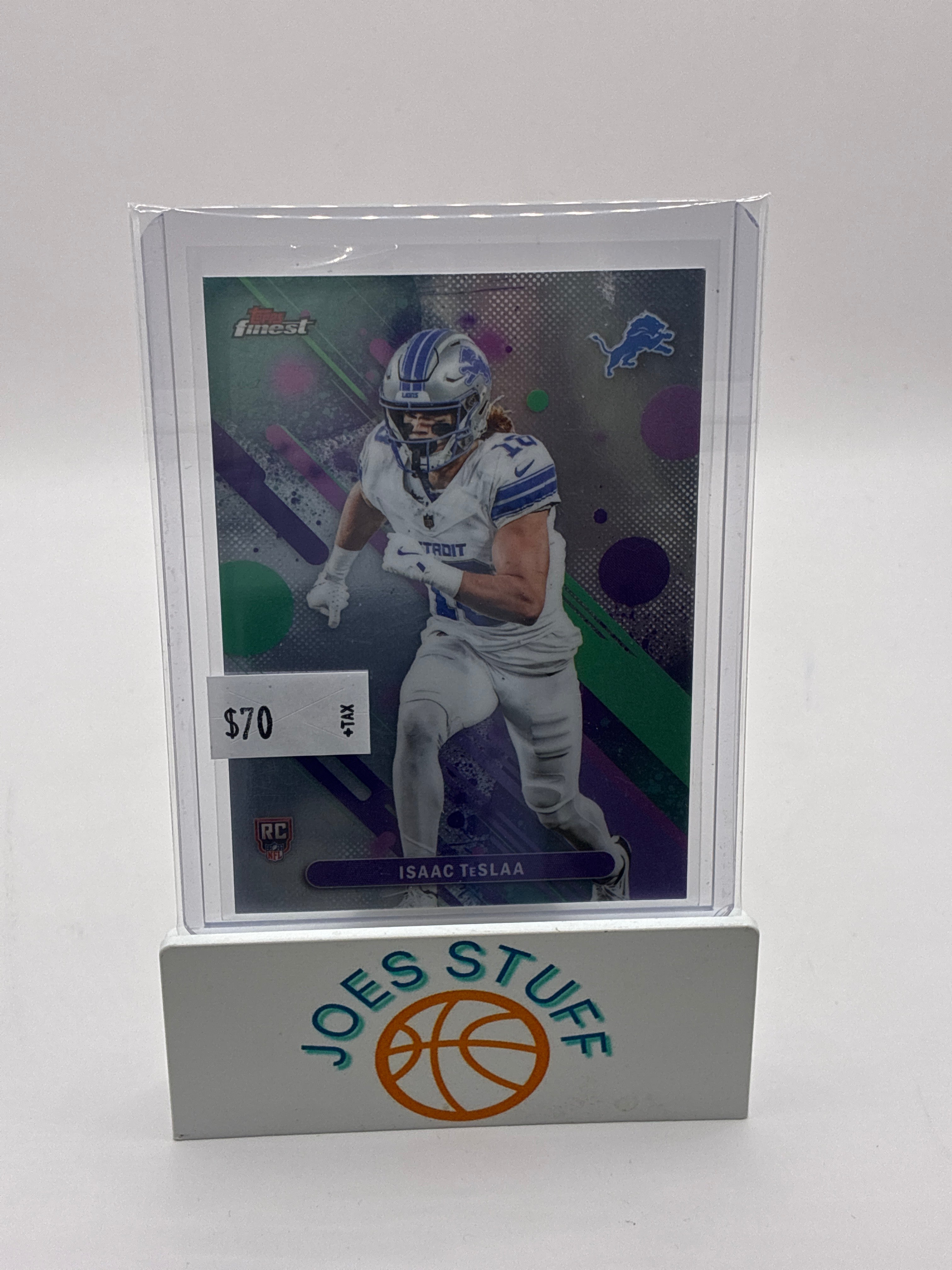 2025 Topps Finest Isaac Teslaa Rookie Finest Performance #31