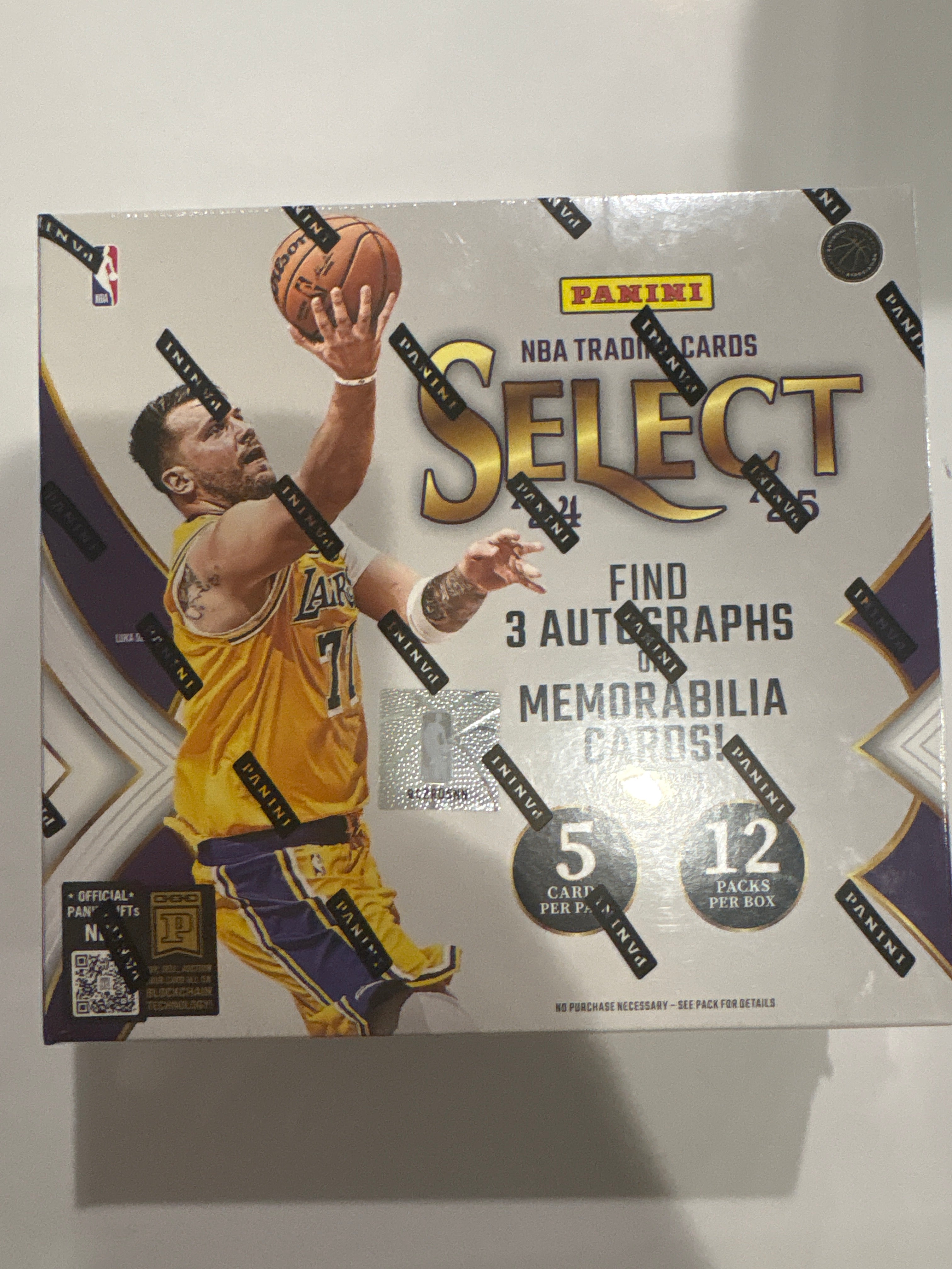 2024-25 Panini Select Basketball H2 Jumbo Hobby Box