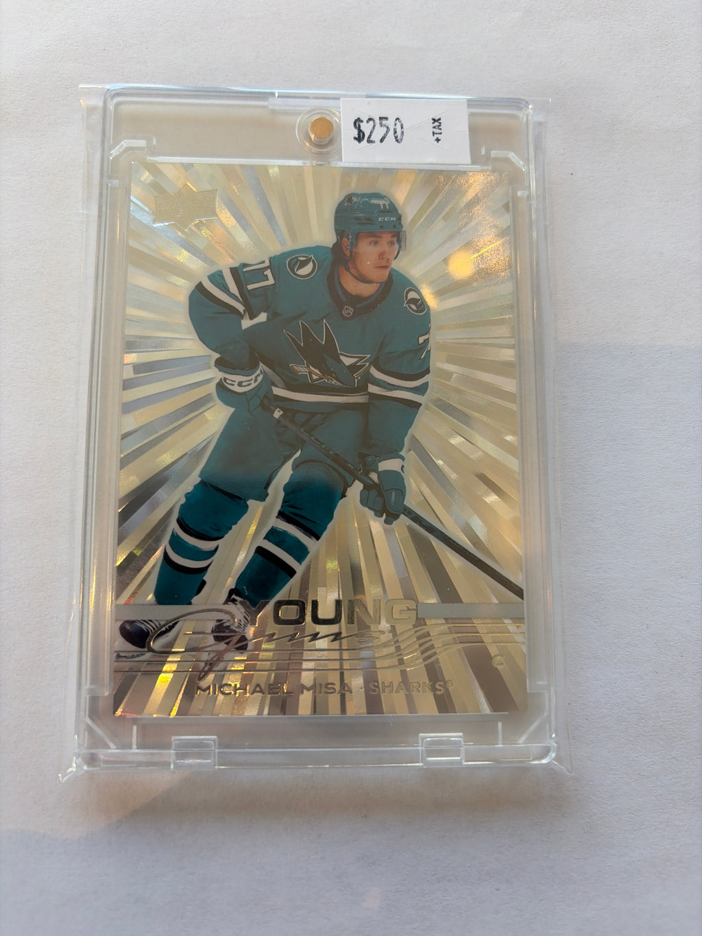 2025/26 upper deck Michael misa young guns