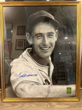 Ted Williams Autographed Framed Photo JSA Certified