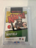 2021 Panini Absolute Baker Mayfield kaboom