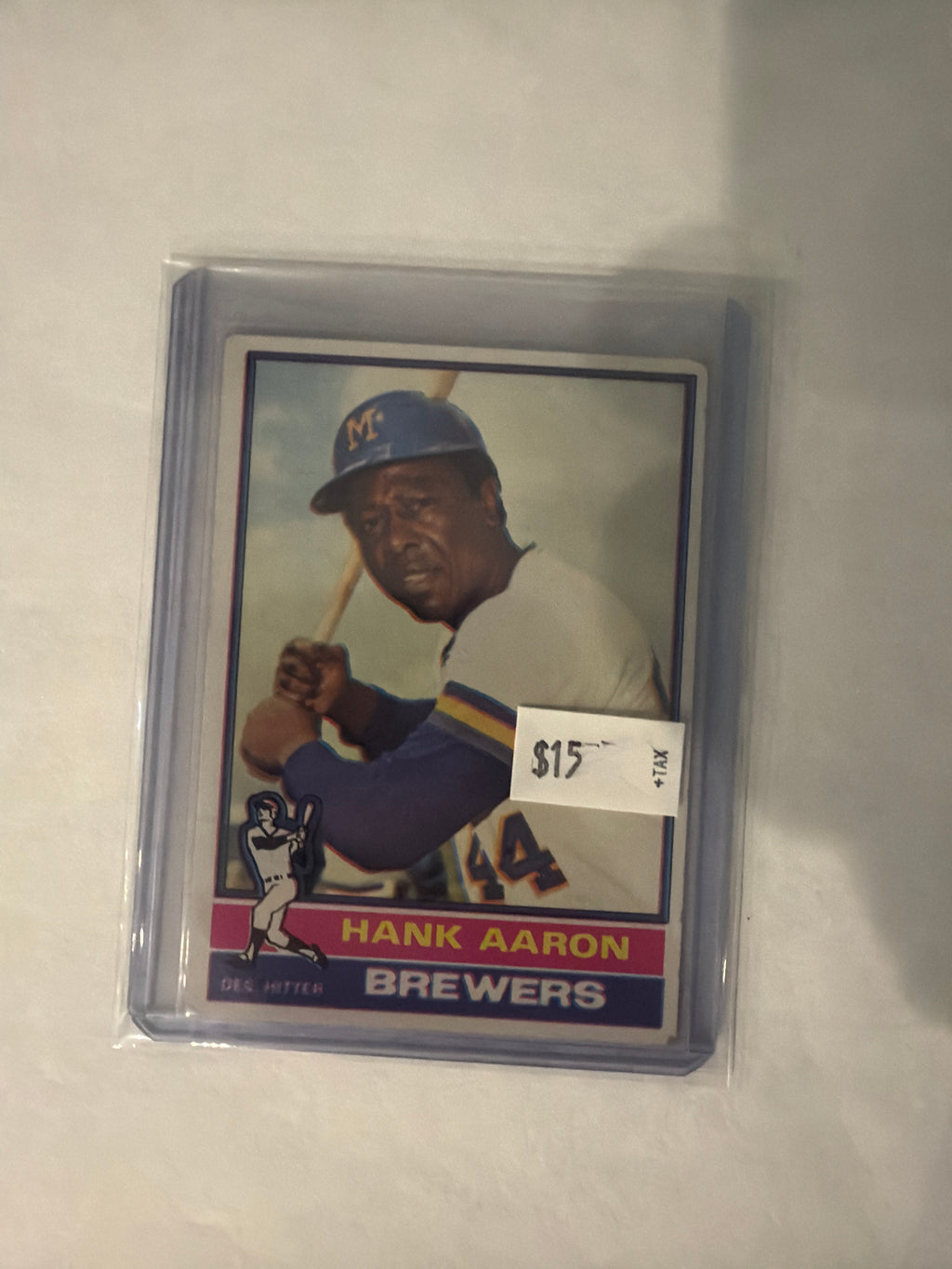 1976 topps Hank Aaron