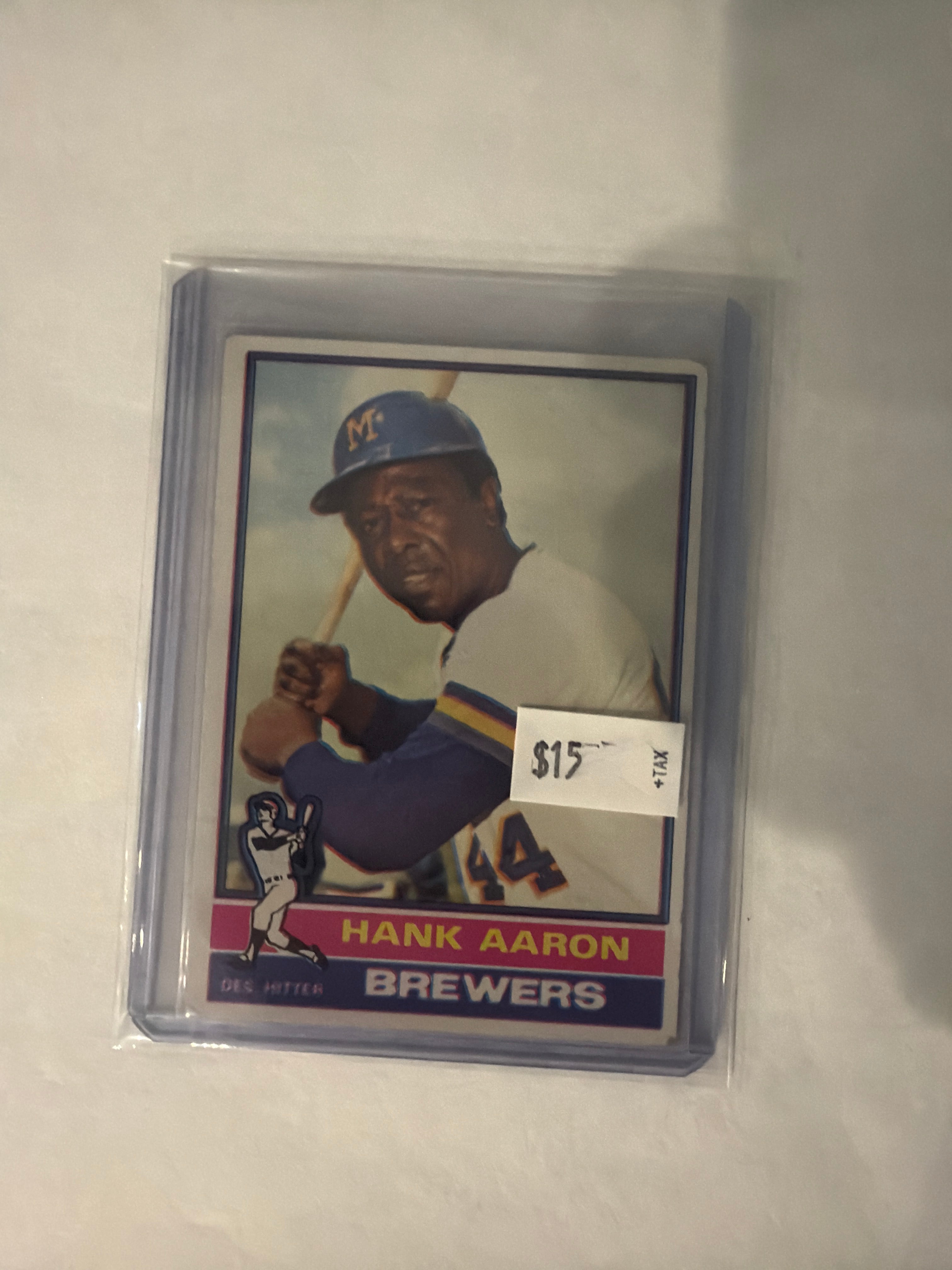 1976 topps Hank Aaron