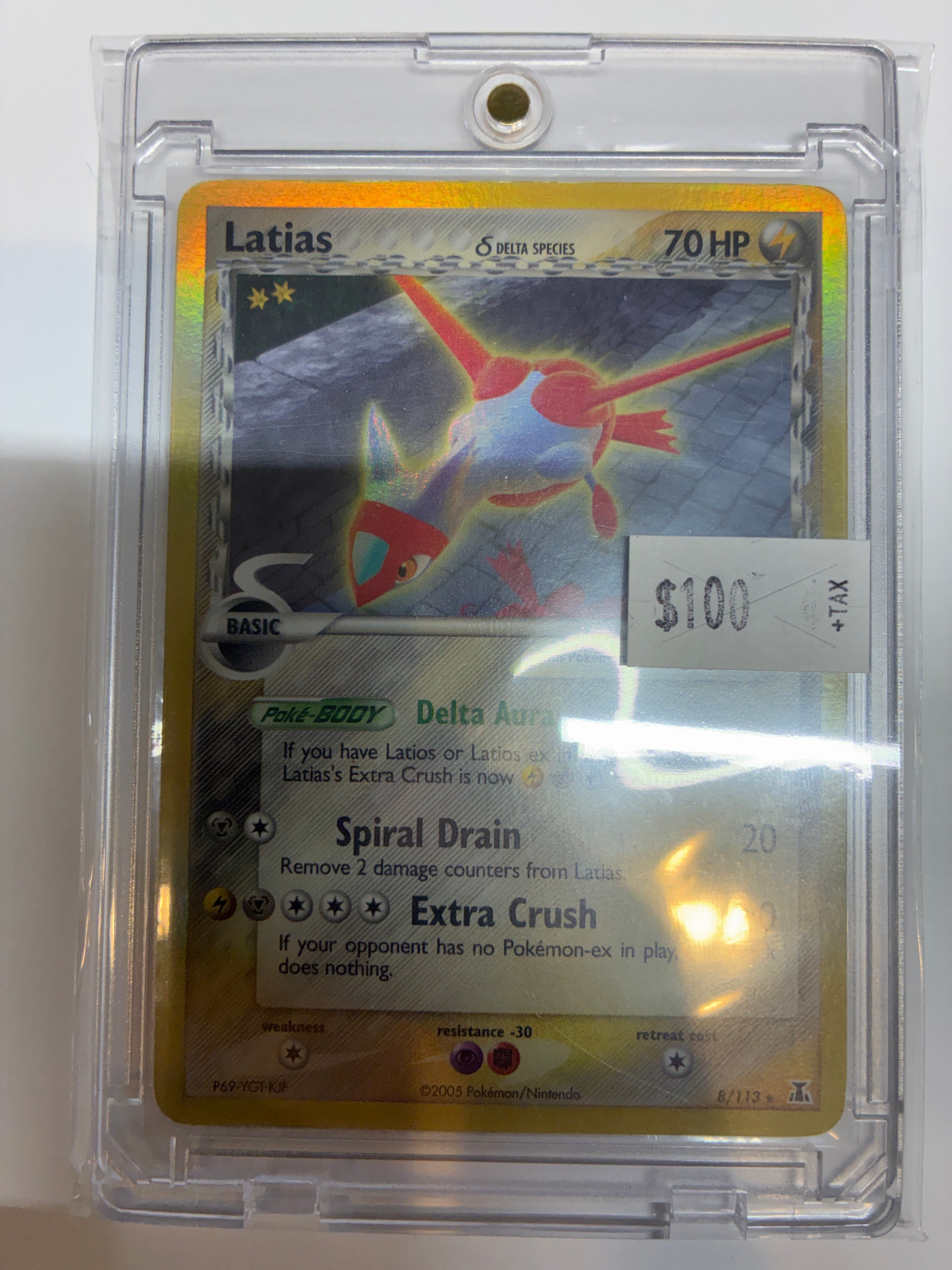 Latias 8/113 Delta Species Reverse Holo