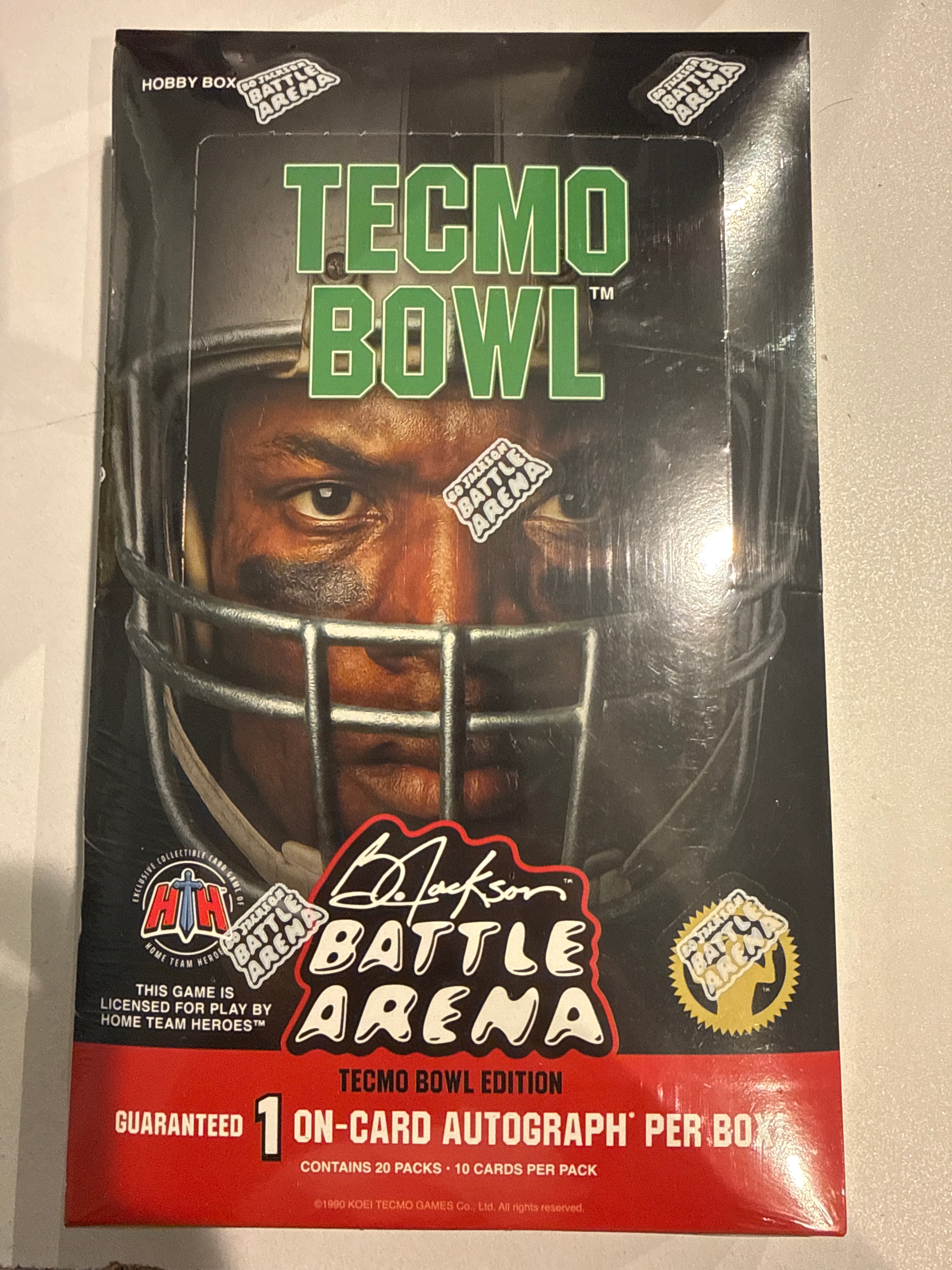 Bo Battle Arena Tecmo Bowl Hobby Box