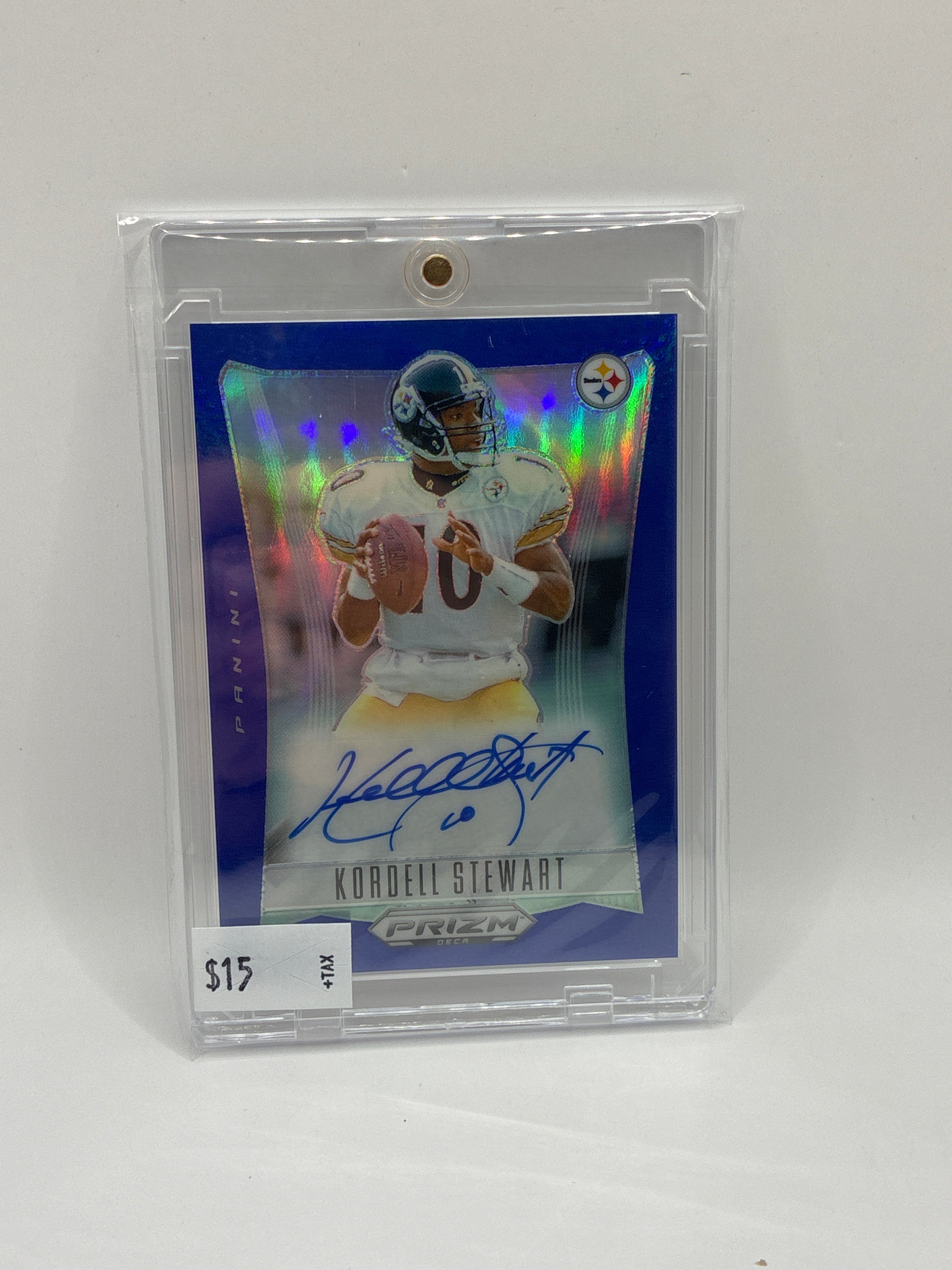 2024 Panini Prizm Deca Kordell Stewart Blue 16/49
