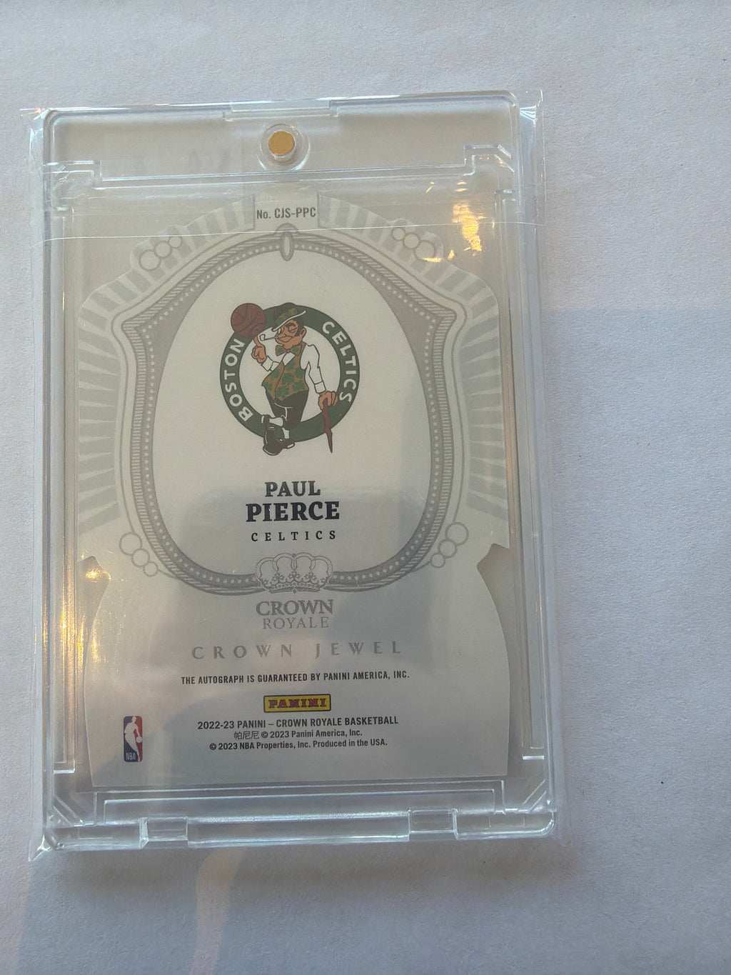 2022/23 crown Royale Paul pierce auto