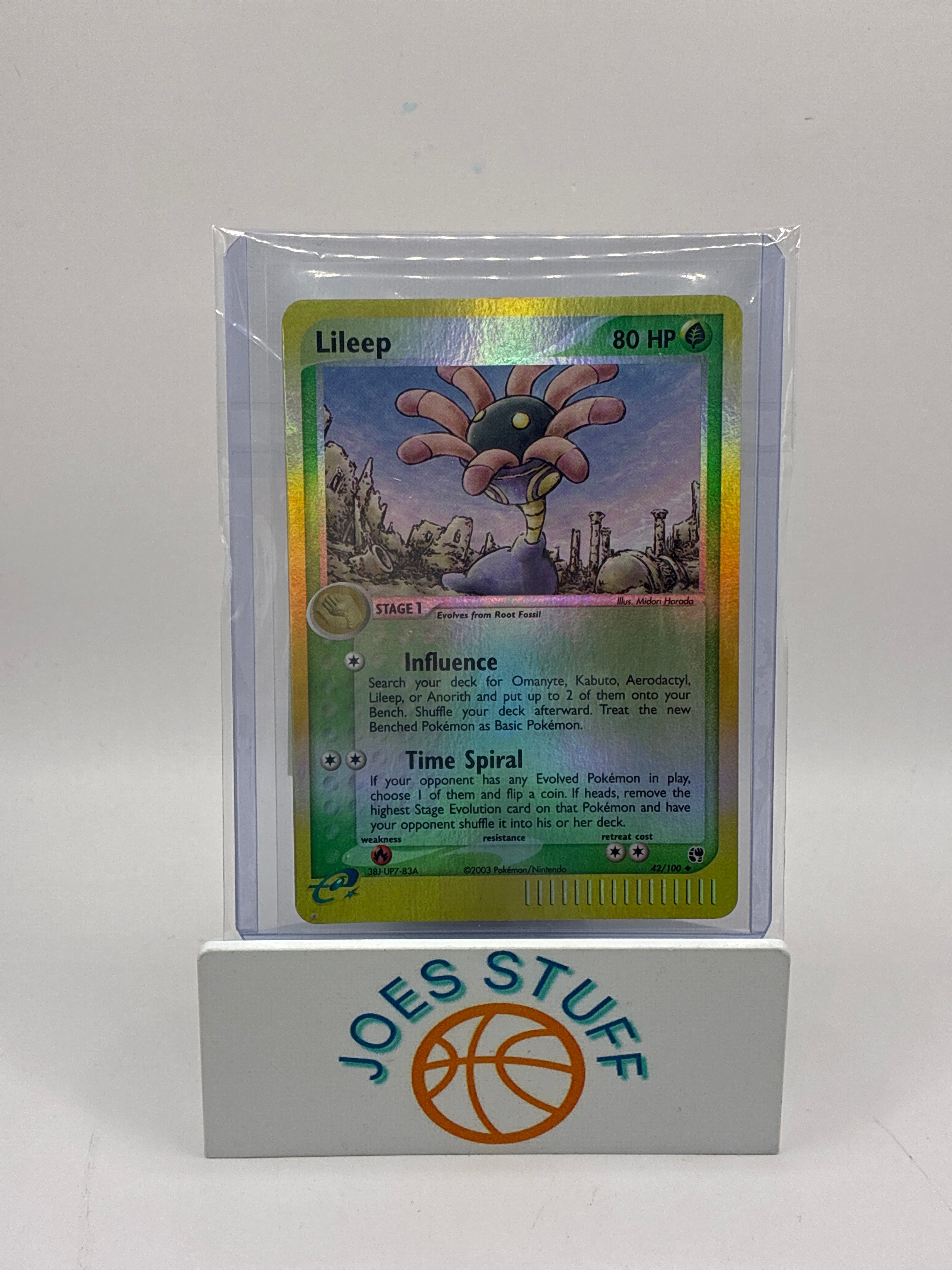 Lileep 42/100 Sandstorm Reverse Holo