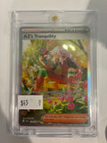 AZ’s Tranquility Chaos Rising 120/086 SIR Pokemon TCG