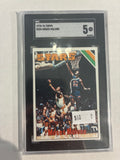 1975-76 Topps Moses Malone #254 SGC 5