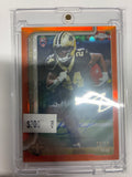 2025 Topps Chrome Devin Neal Orange Refractor Variation Auto /25