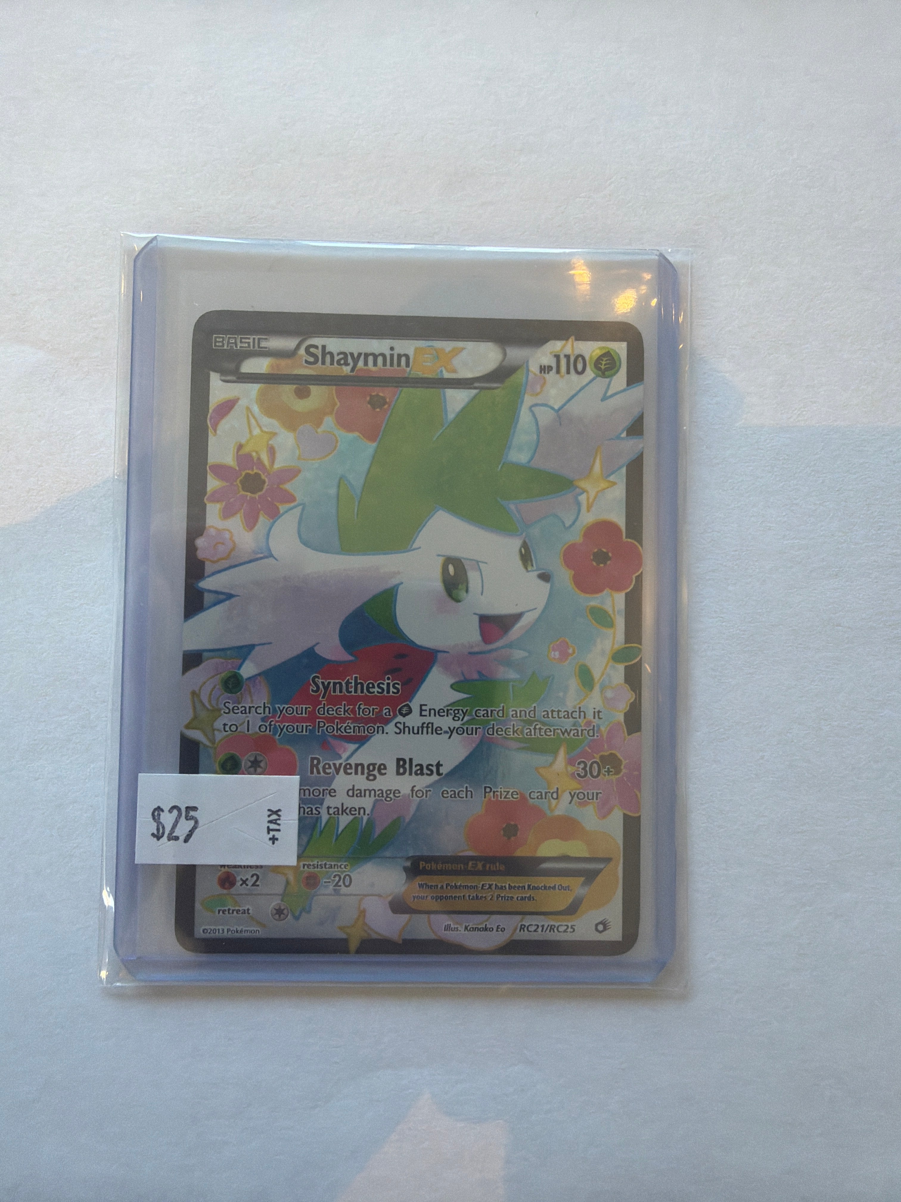 Shaymin EX rc21/rc25
