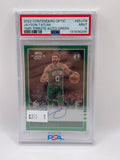 2022-23 Contenders Optic Jayson Tatum 1985 Tribute Auto Green 42/49 PSA 9