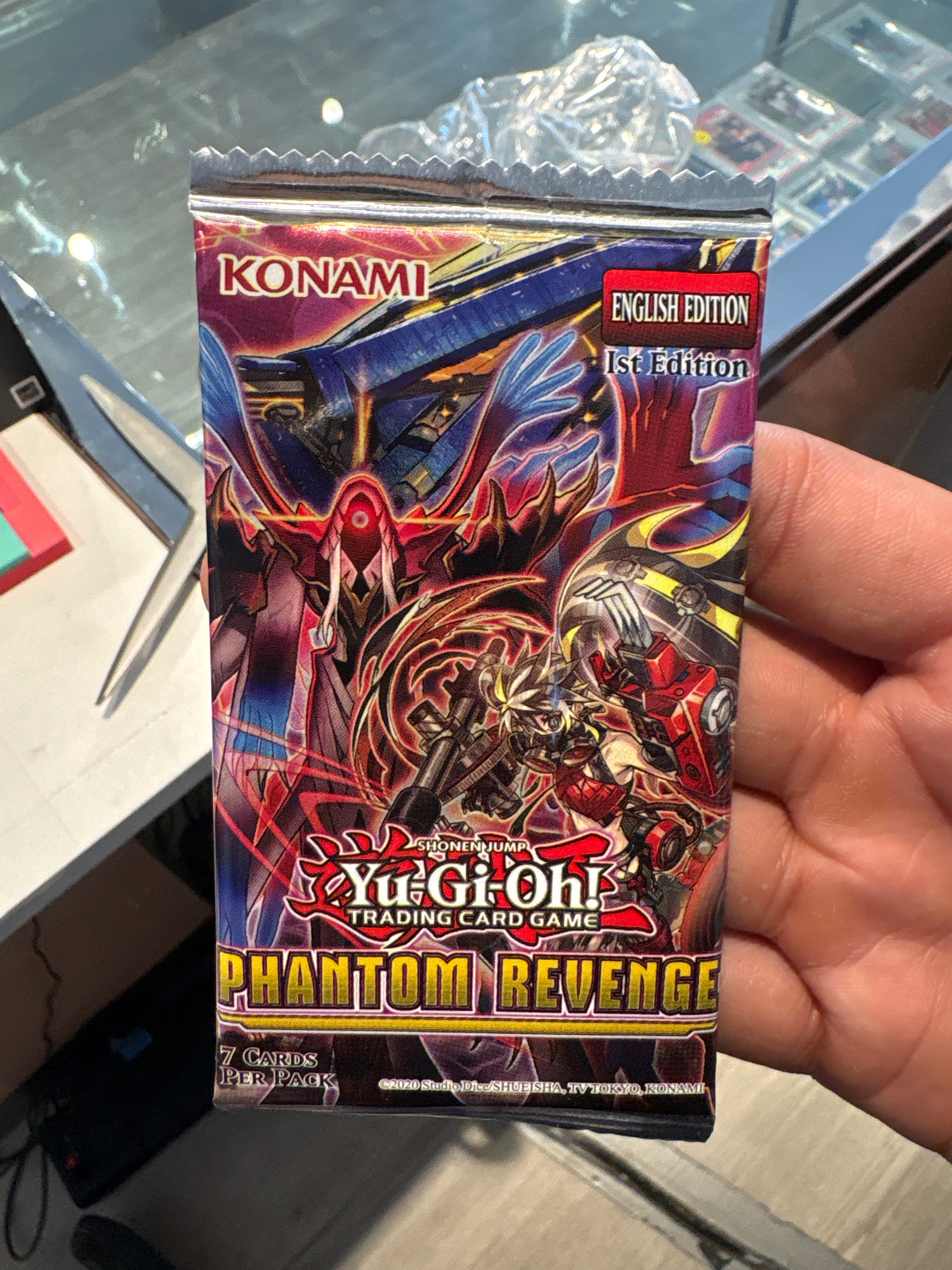 Yu-Gi-Oh! Phantom Revenge Booster Packs 1st Edition English