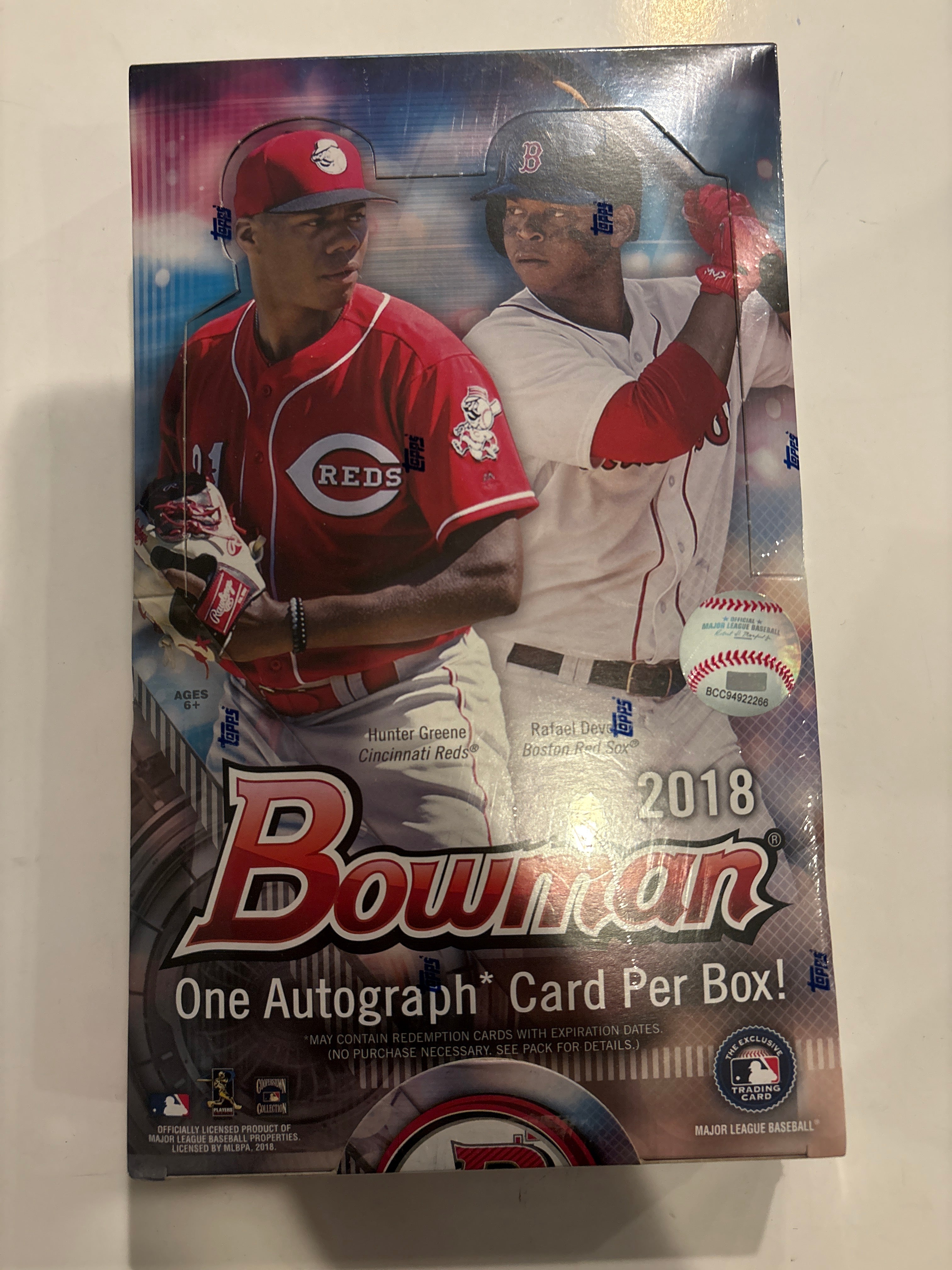 2018 Topps Bowman Baseball Hobby Box