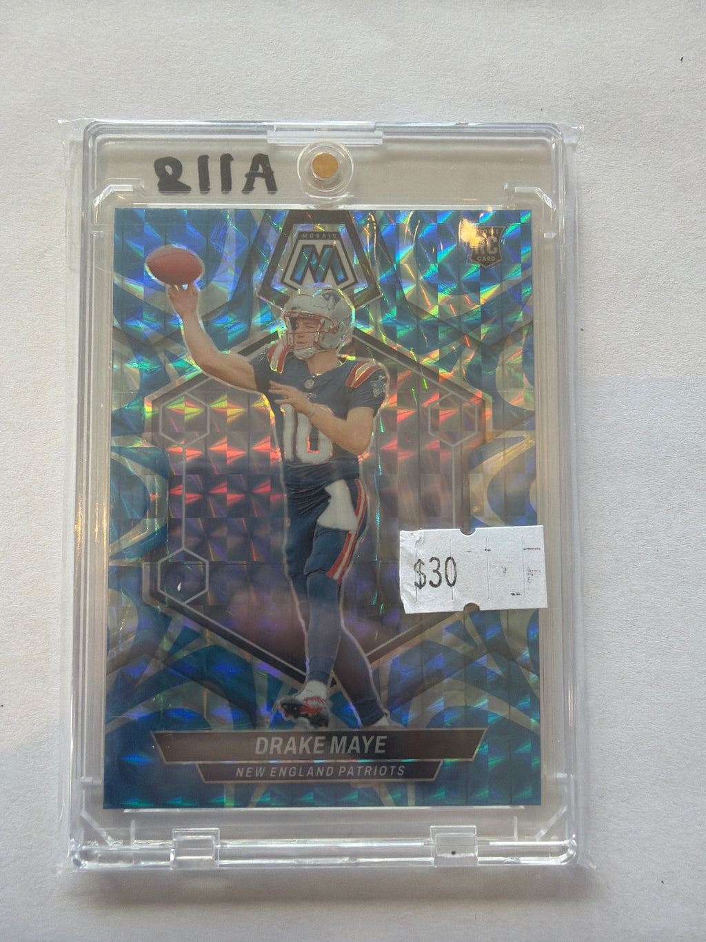 2025 mosaic Drake Maye rookie card