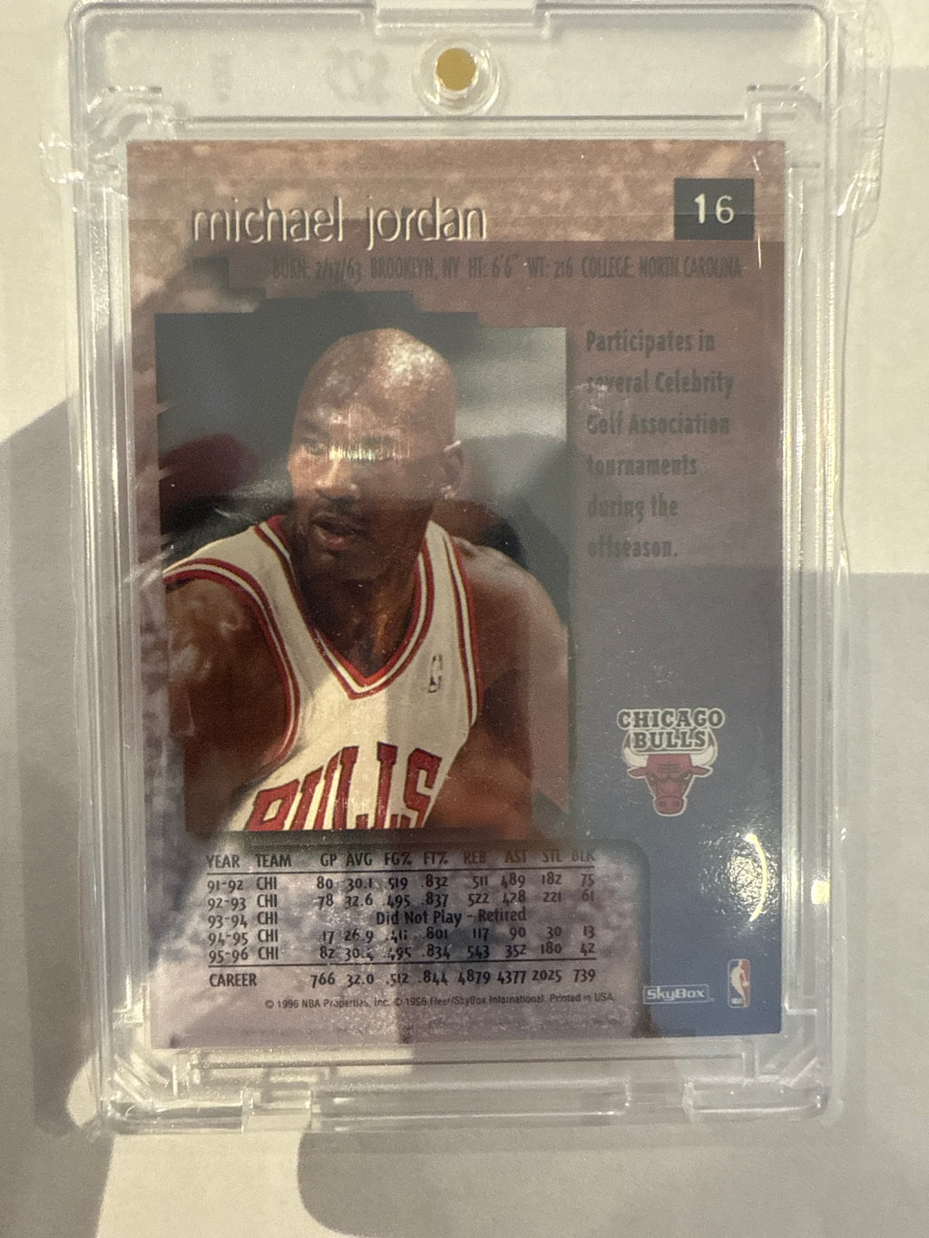 1999 Skybox Premium Michael Jordan