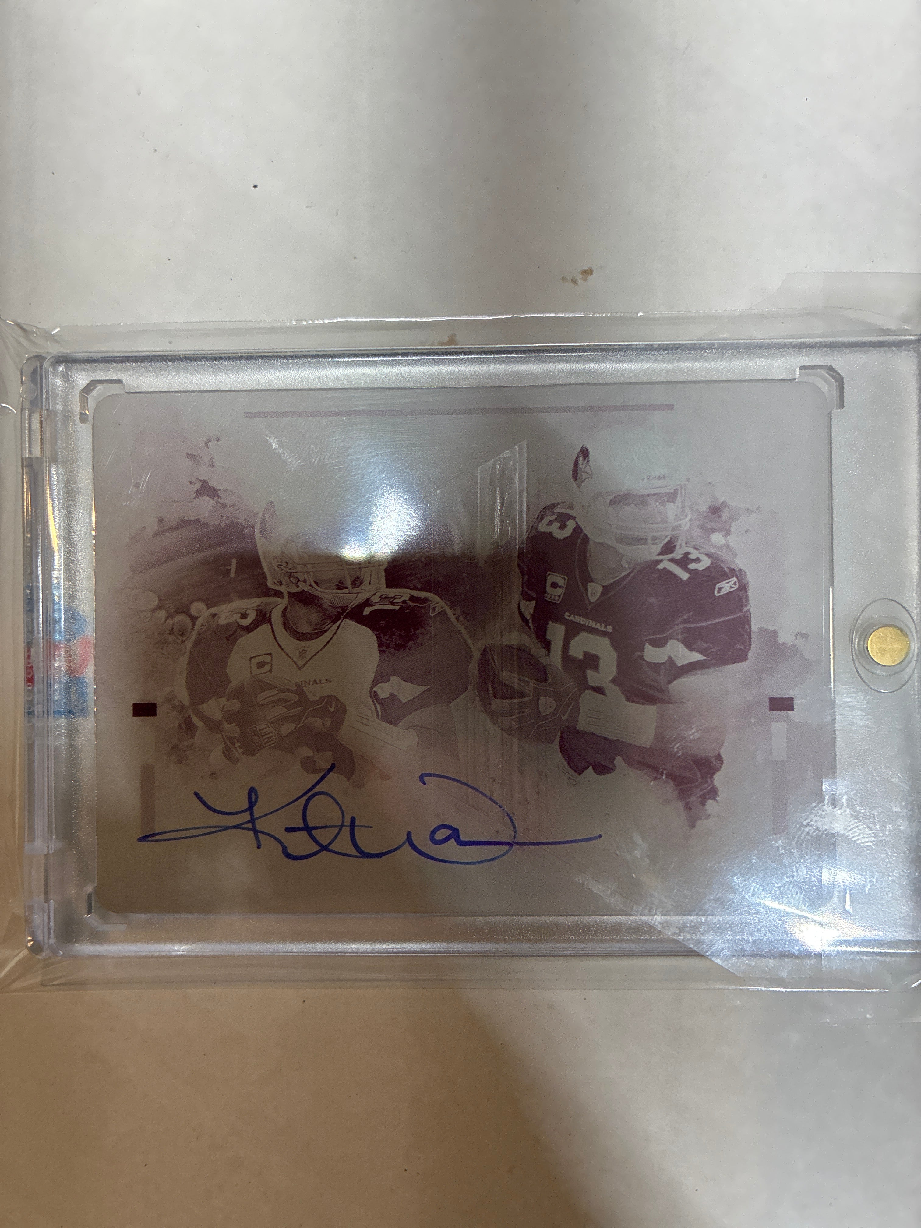 2025 Panini Impeccable Kurt Warner Auto #CCS-KWR One of One