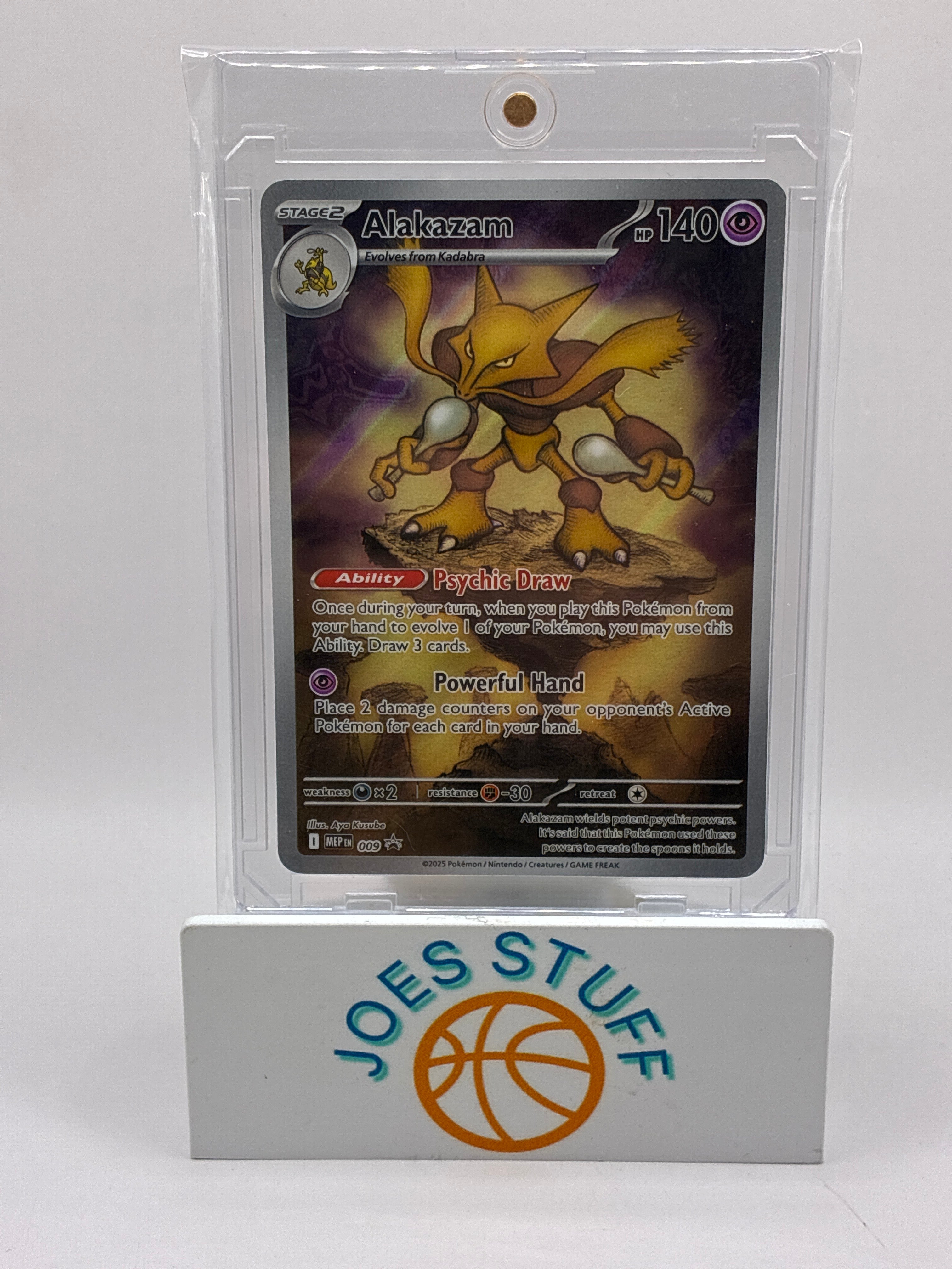 Alakazam 009 Me: Mega Evolution Promo Holo