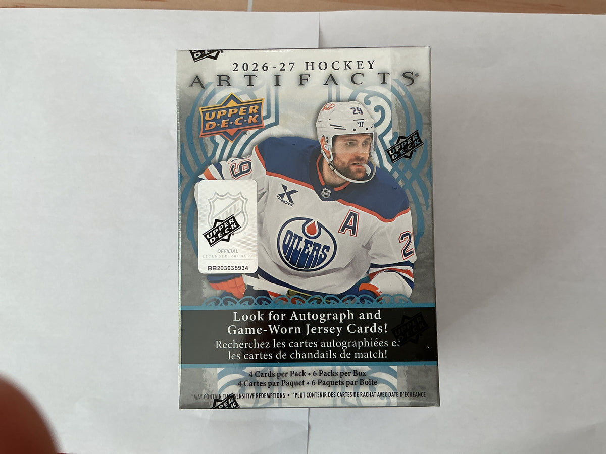 2026/27 Upper Deck Hockey Artifacts Blaster Box
