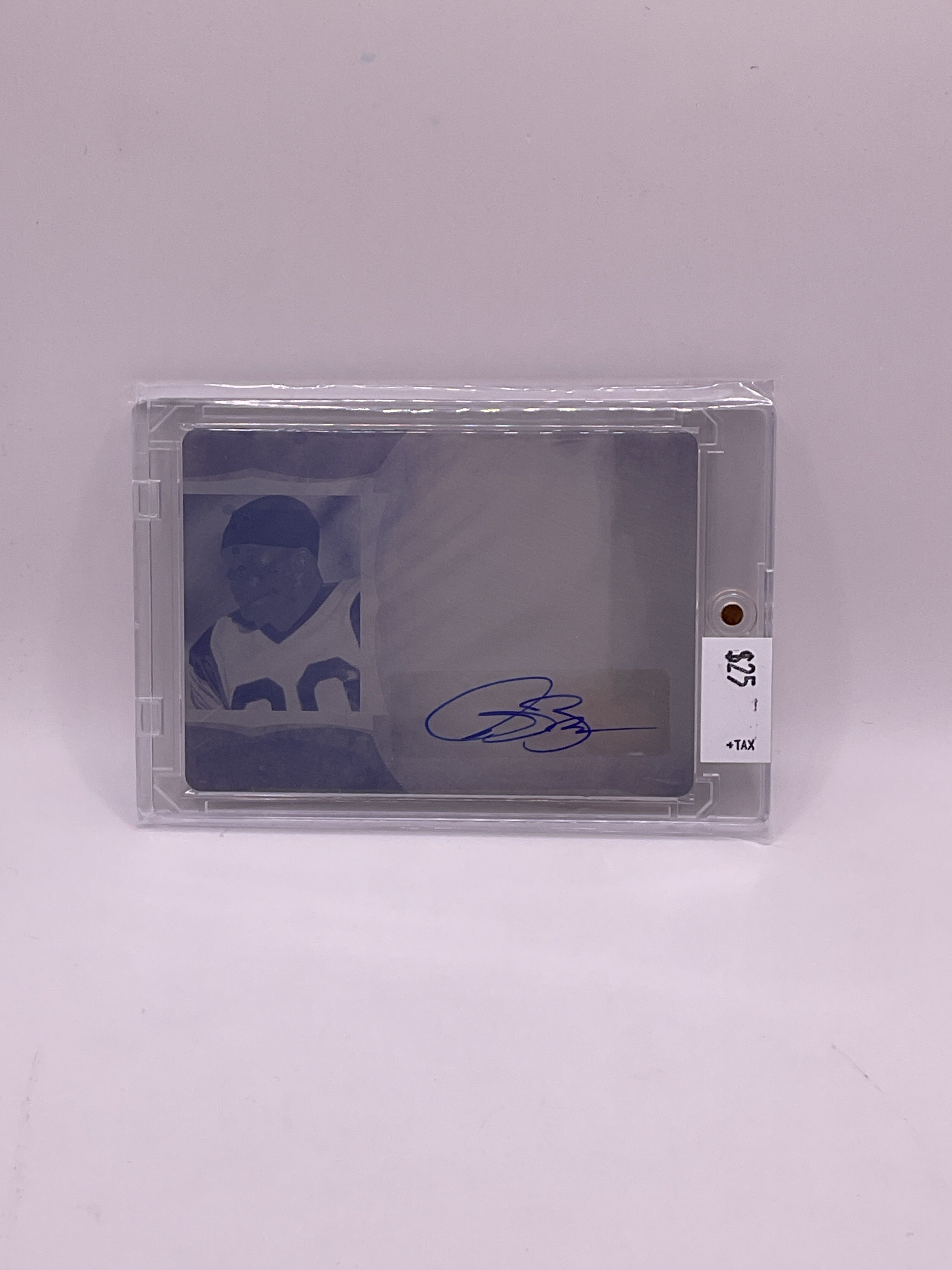 2020 Leaf in the Game Isaac Bruce 1/1 Autograph Print Used Plate
