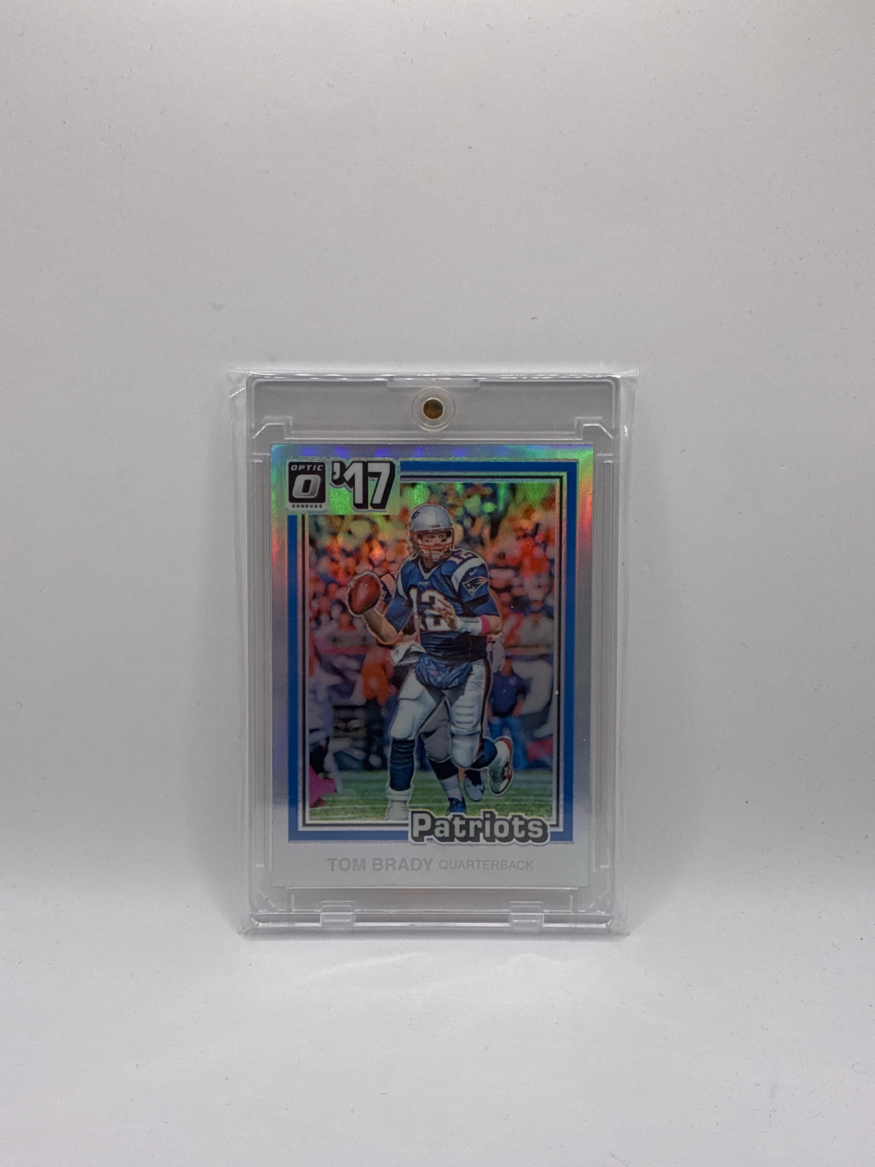 2017 Donruss Optic 1981 Tribute Tom Brady Prizm