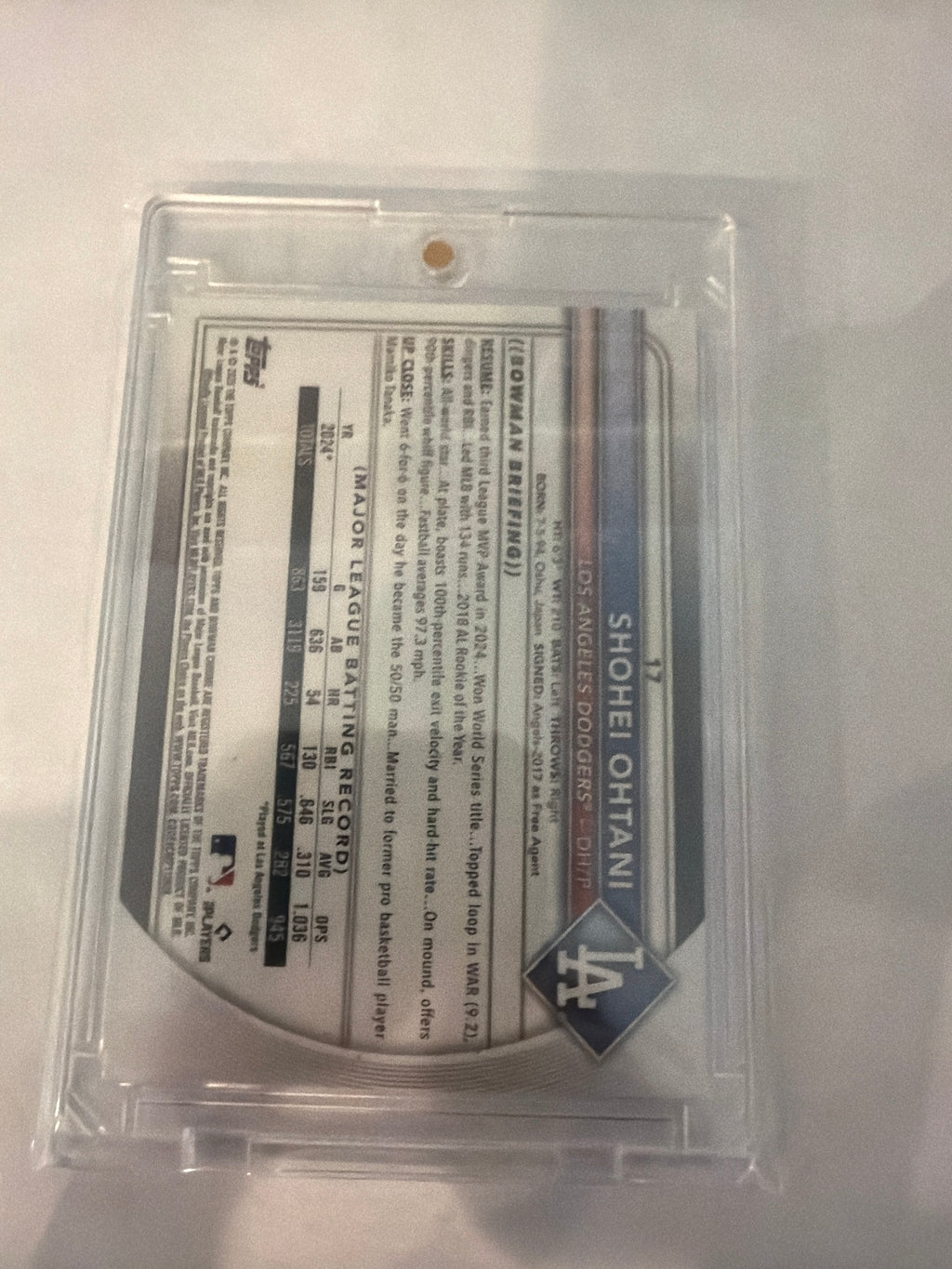 2025 Topps Shohei Ohtani 151/199