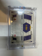 2020 national treasures Joe Burrow tigers patch 41/99