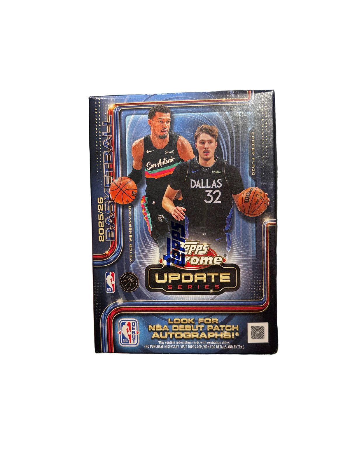 2025/26 Topps Chrome Update Series Blaster Box