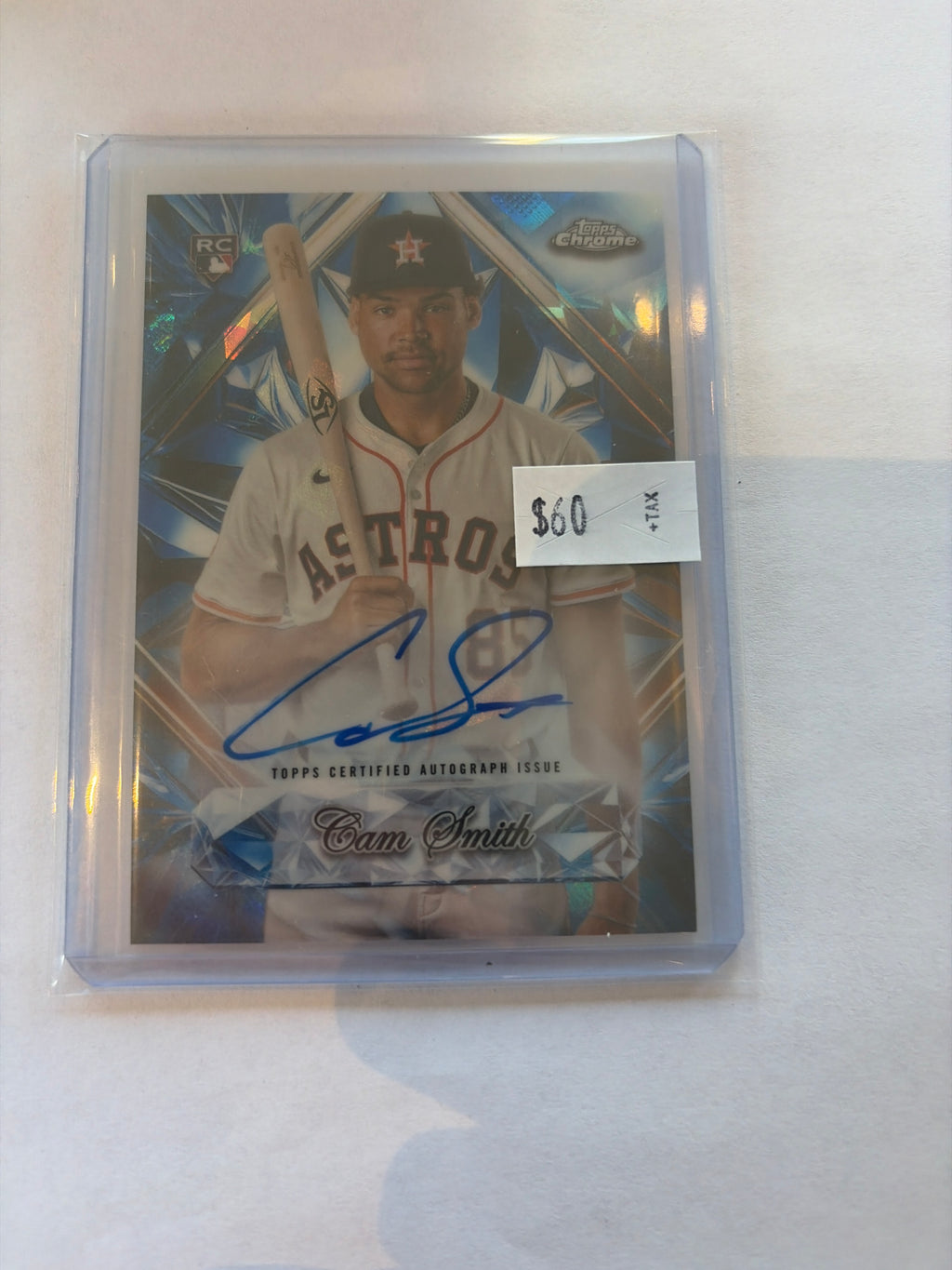 2025 Topps chrome cam smith auto