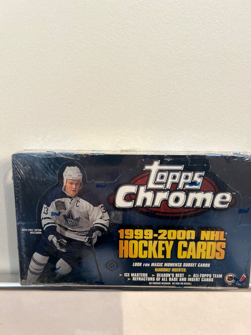 1999-2000 Topps Chrome Hobby Box