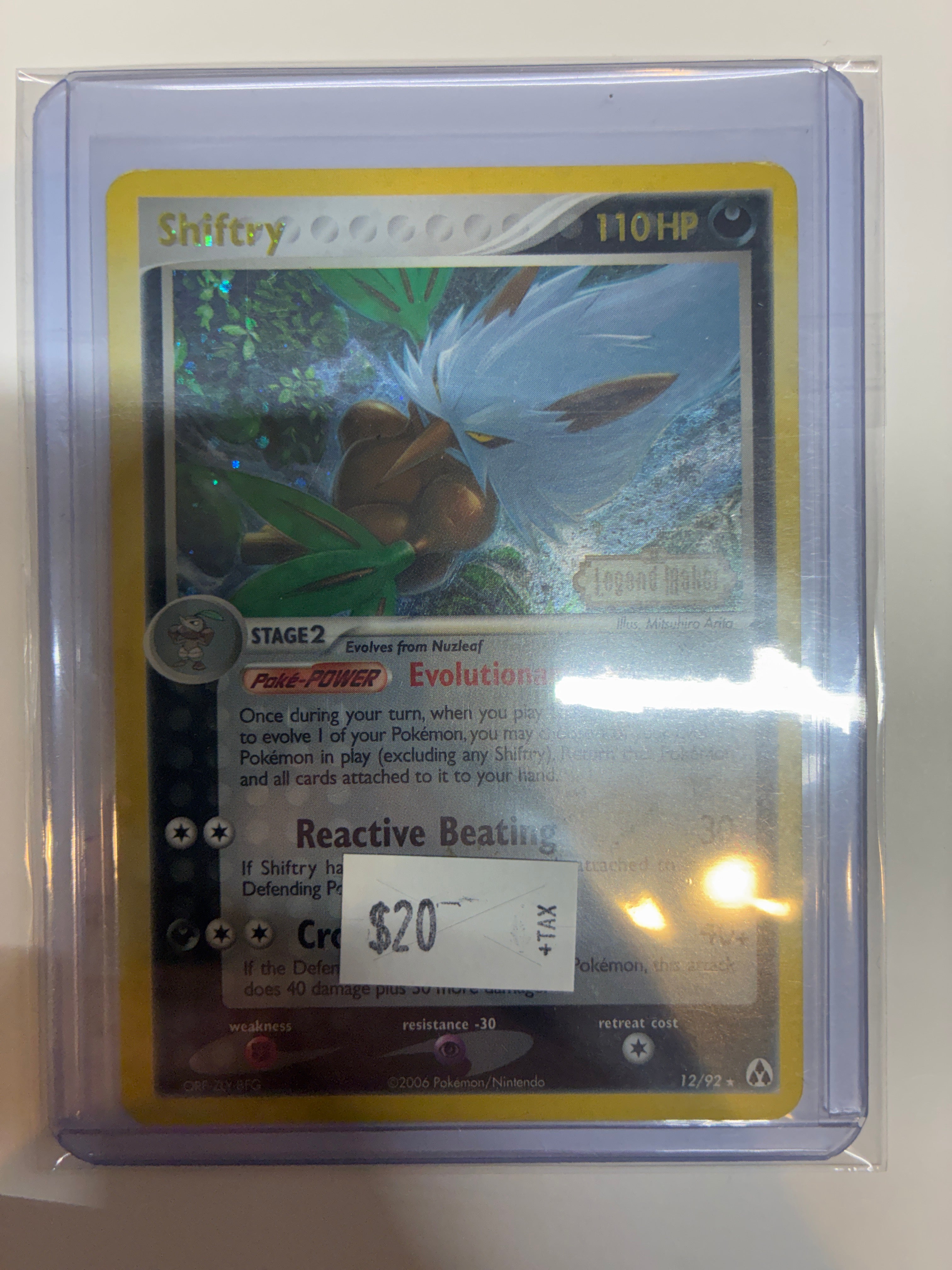 Shiftry 12/92 Legend Maker Reverse Holo