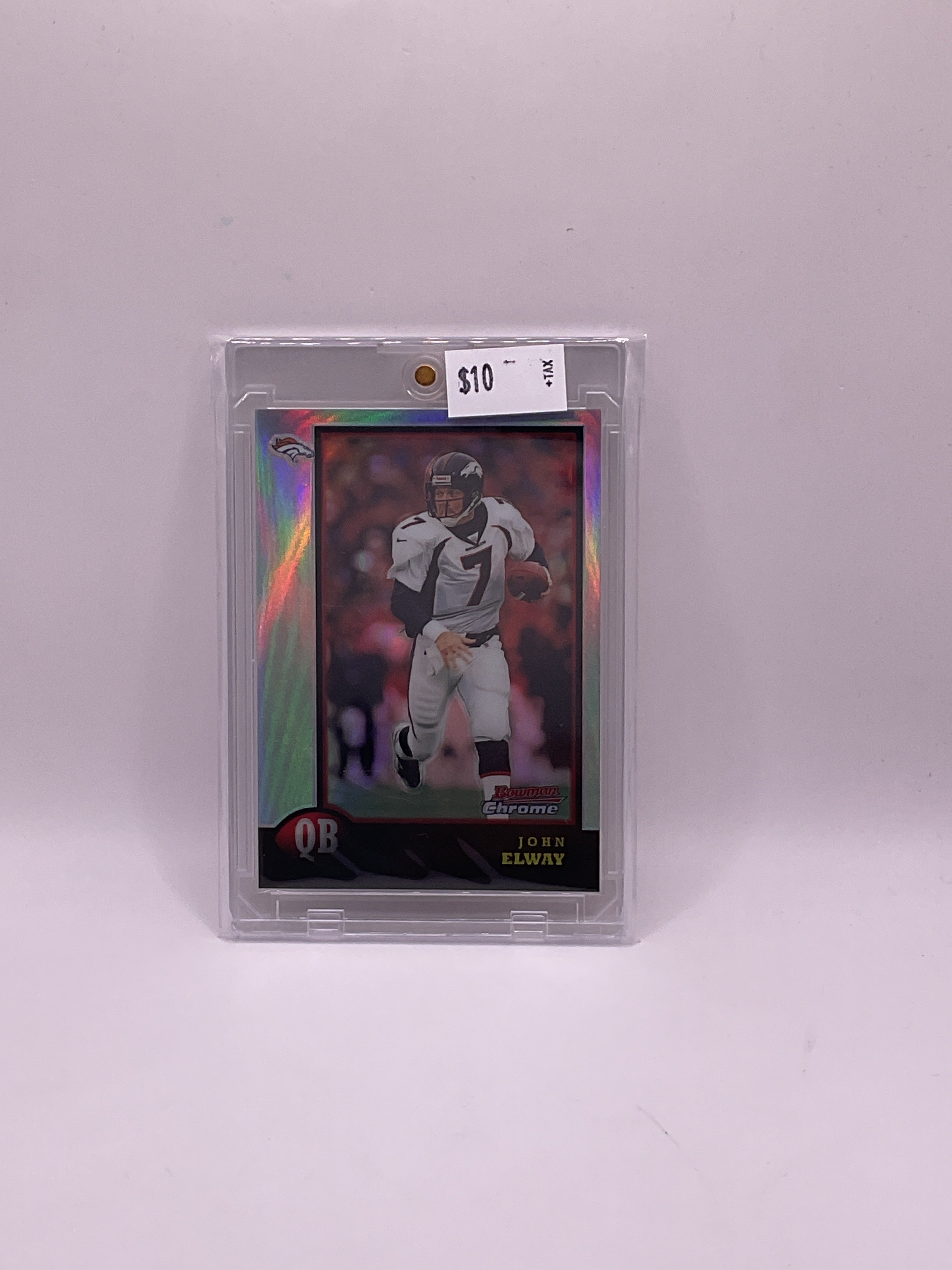 1998 Bowman Chrome Preview John Elway Refractor