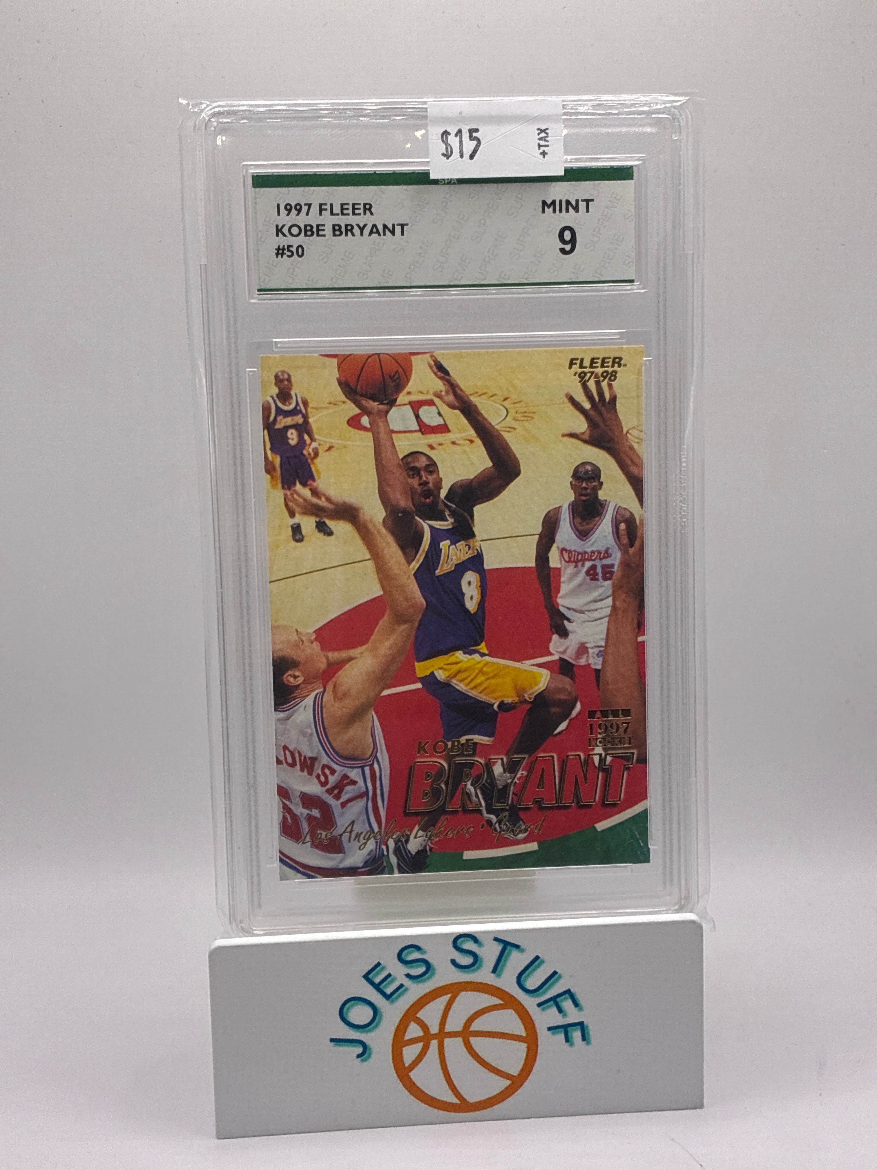 1998 Fleer Kobe Bryant #50 SP9